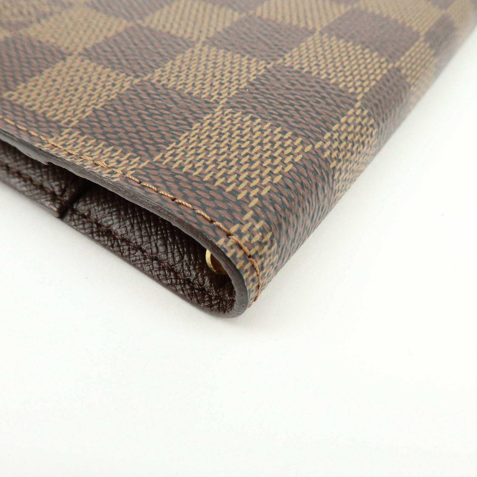 Louis Vuitton Damier Agenda PM Planner Cover Brown R20700