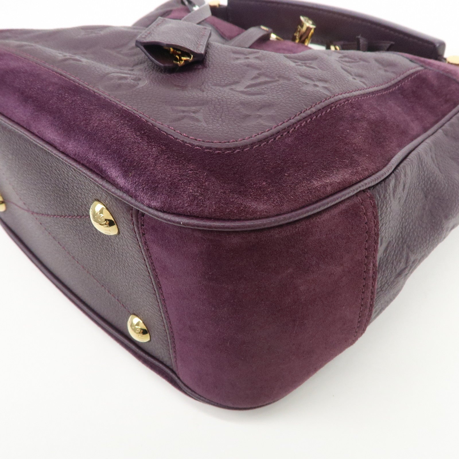 Louis Vuitton Monogram Empreinte Audacieuse PM Hand Bag M40583