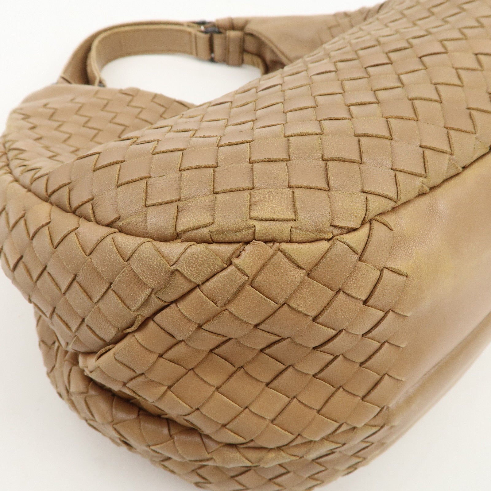 BOTTEGA VENETA Intrecciato Campana Medium Shoulder Bag 125787