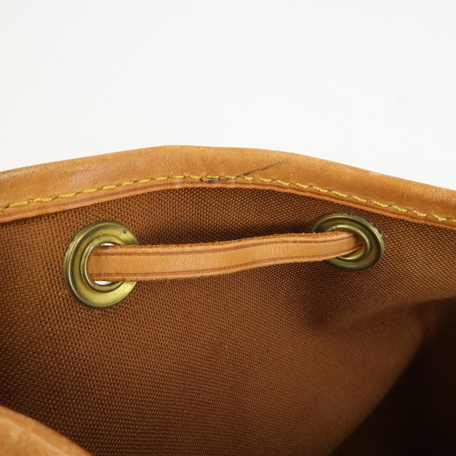 Louis Vuitton Monogram Noe Shoulder Bag Hand Bag Brown M42224 Used