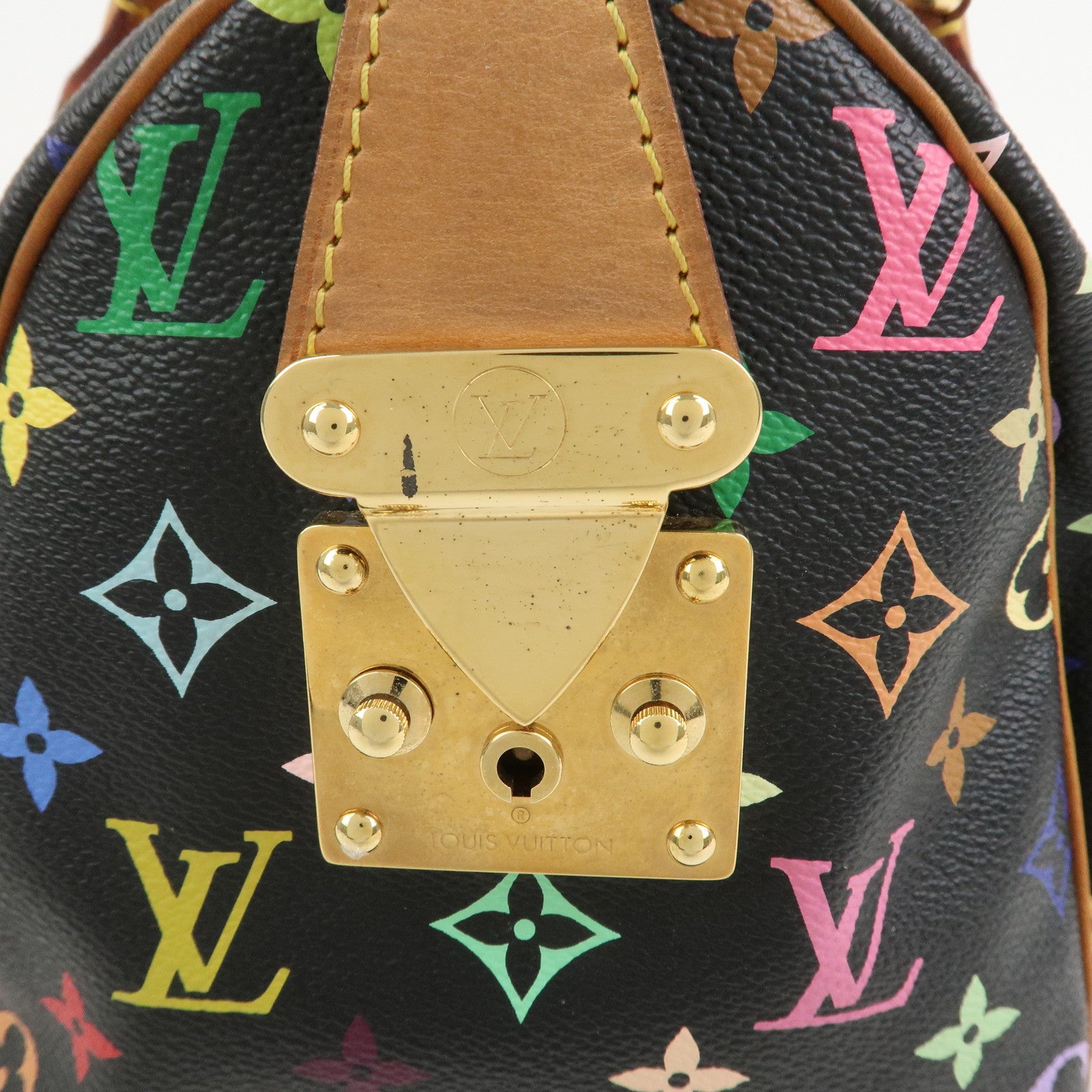 Louis Vuitton Monogram Multicolor Speedy 30 Hand Bag M92642
