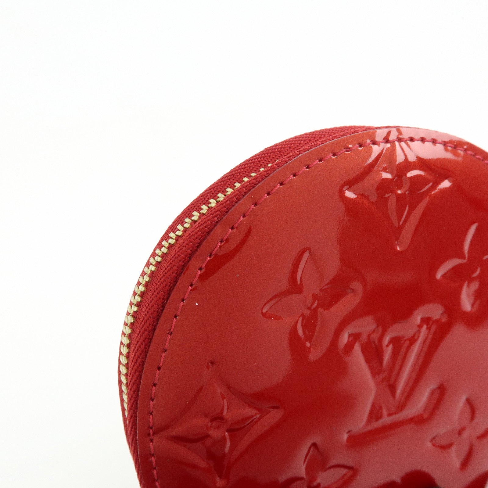 Louis Vuitton Monogram Vernis Leather Portemonnaie Lapin Coin Case