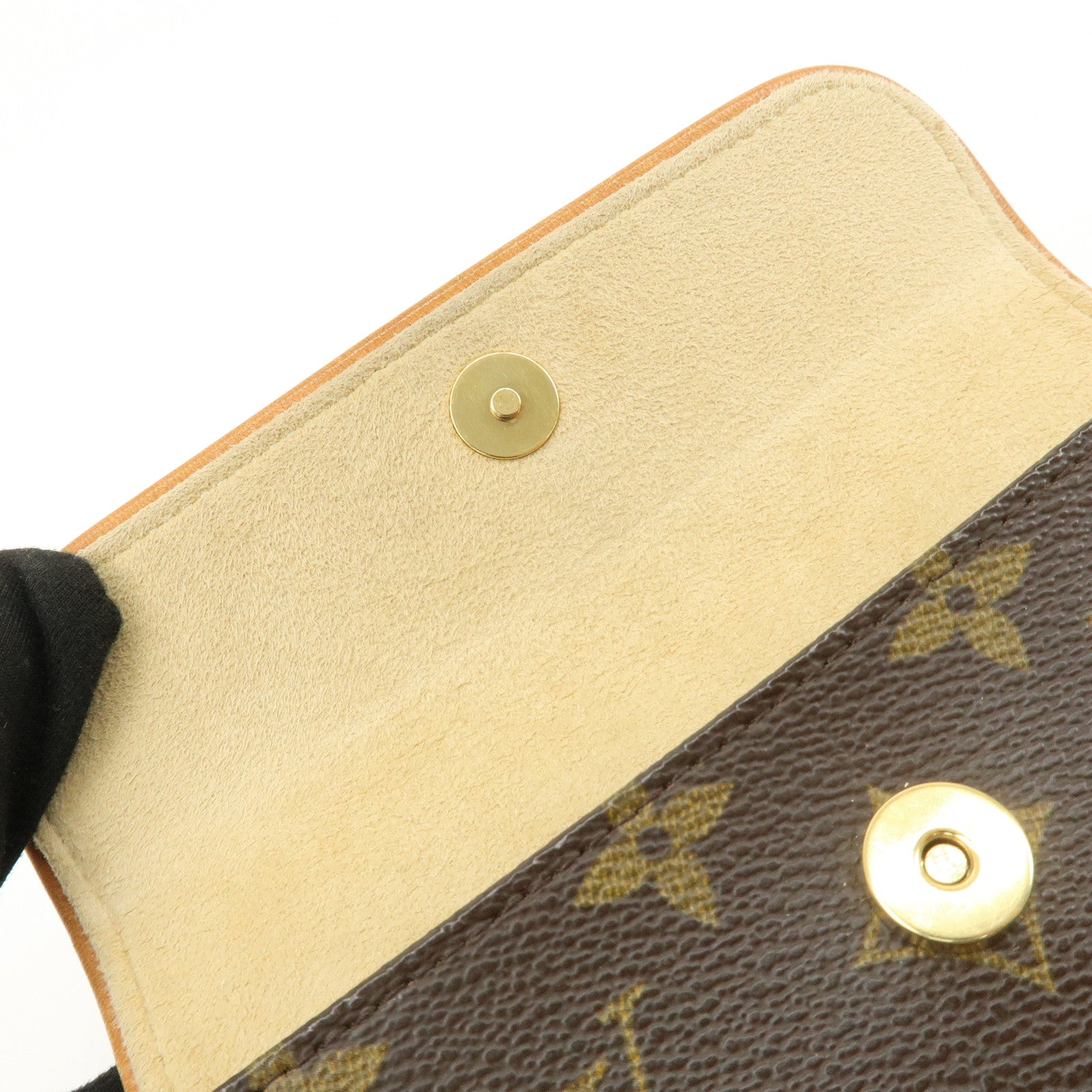 Louis Vuitton Monogram Pochette Florentine Waist Bag Belt M51855