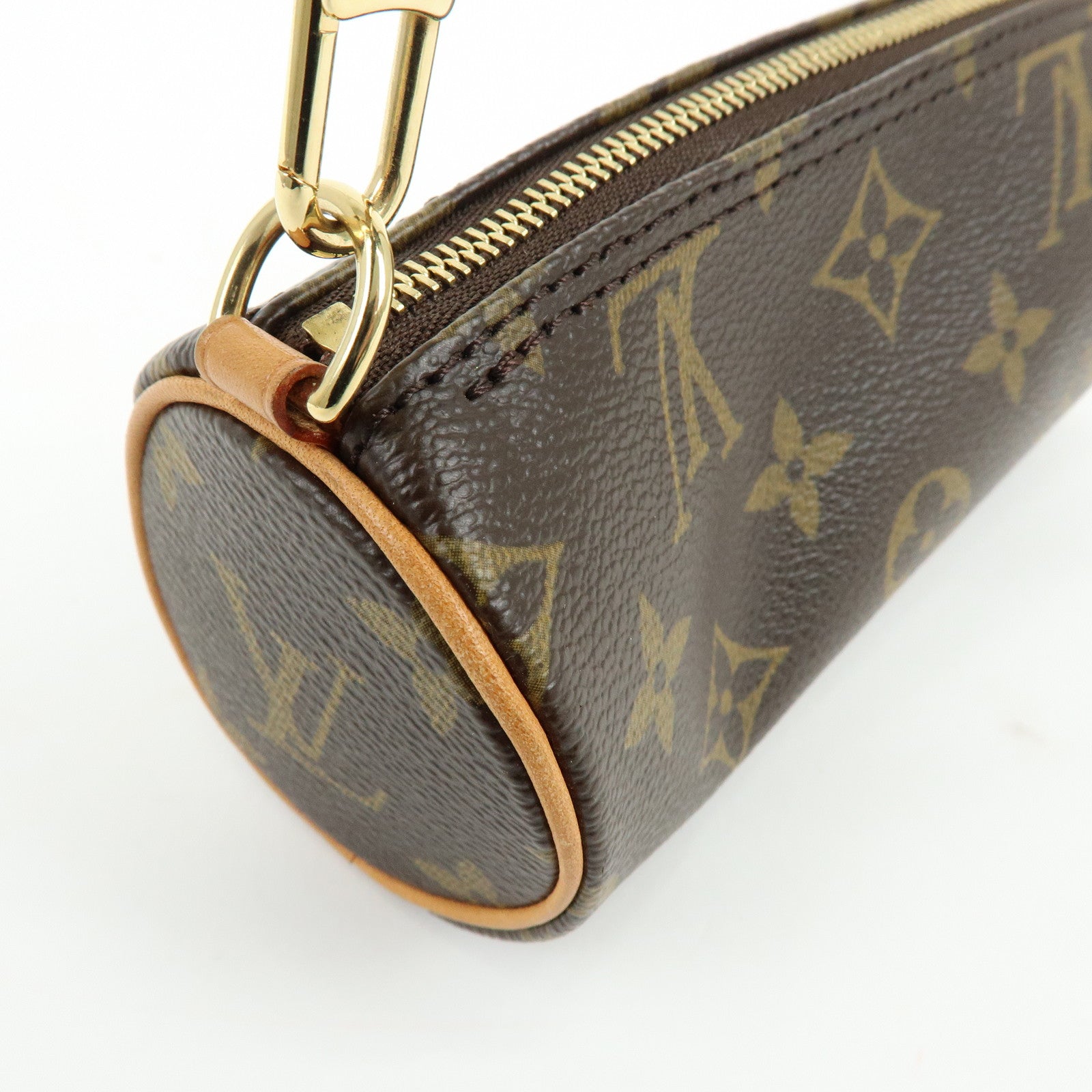 Louis Vuitton Monogram Mini Pouch for Papillon Bag Brown