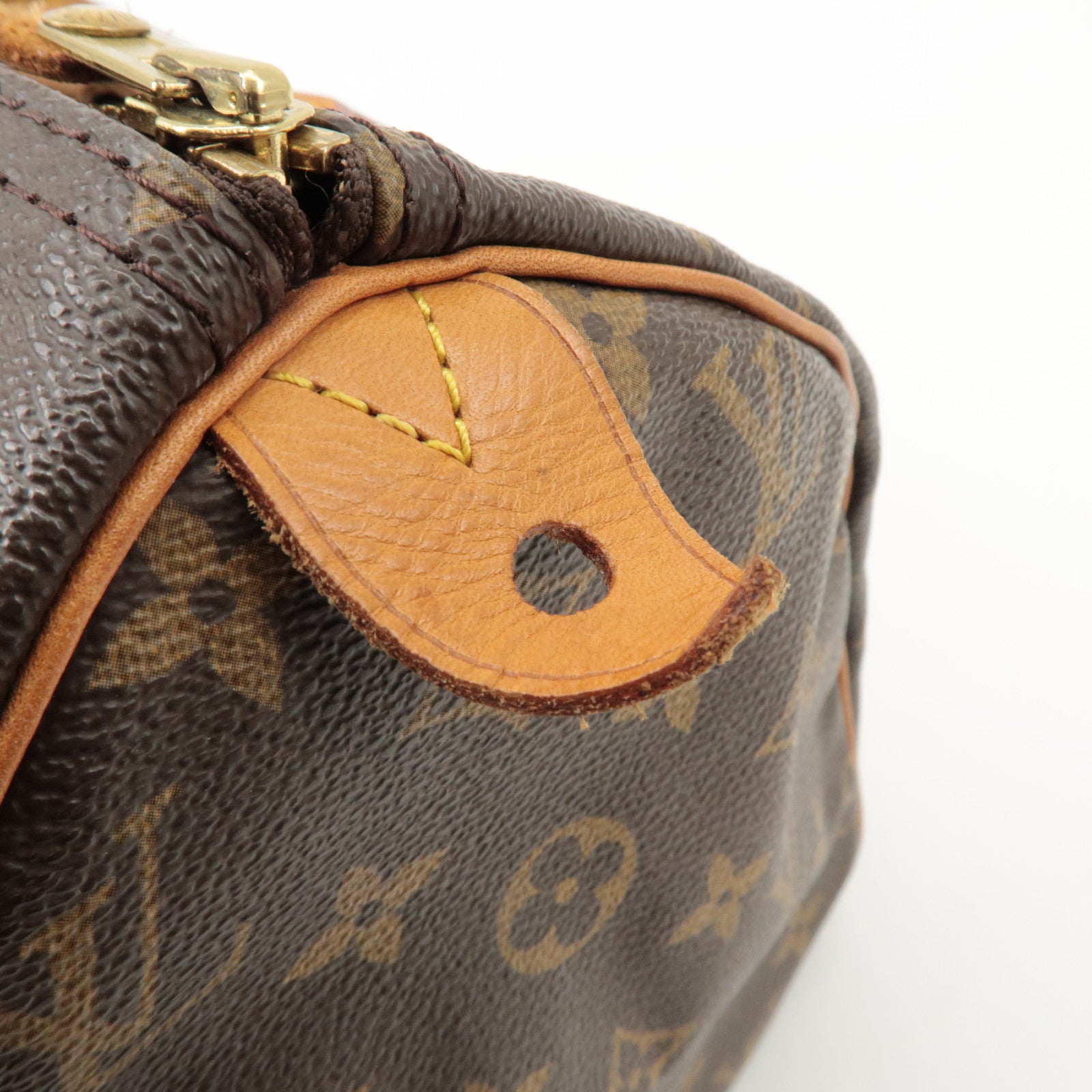 Louis Vuitton Monogram Speedy 30 Hand Bag Boston Bag M41526 Used