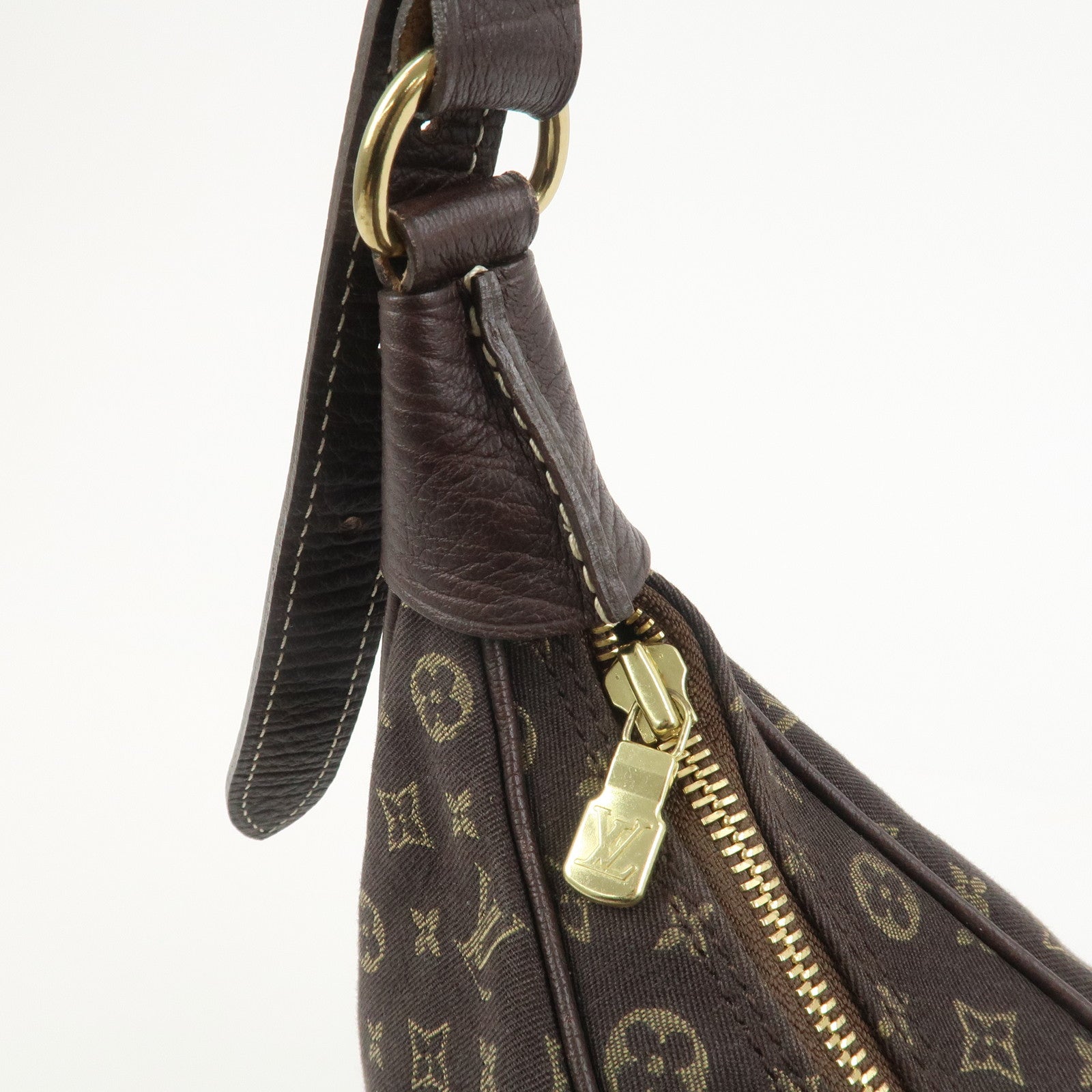 Louis Vuitton Monogram Mini Lin Boulogne Shoulder Bag Brown M95225