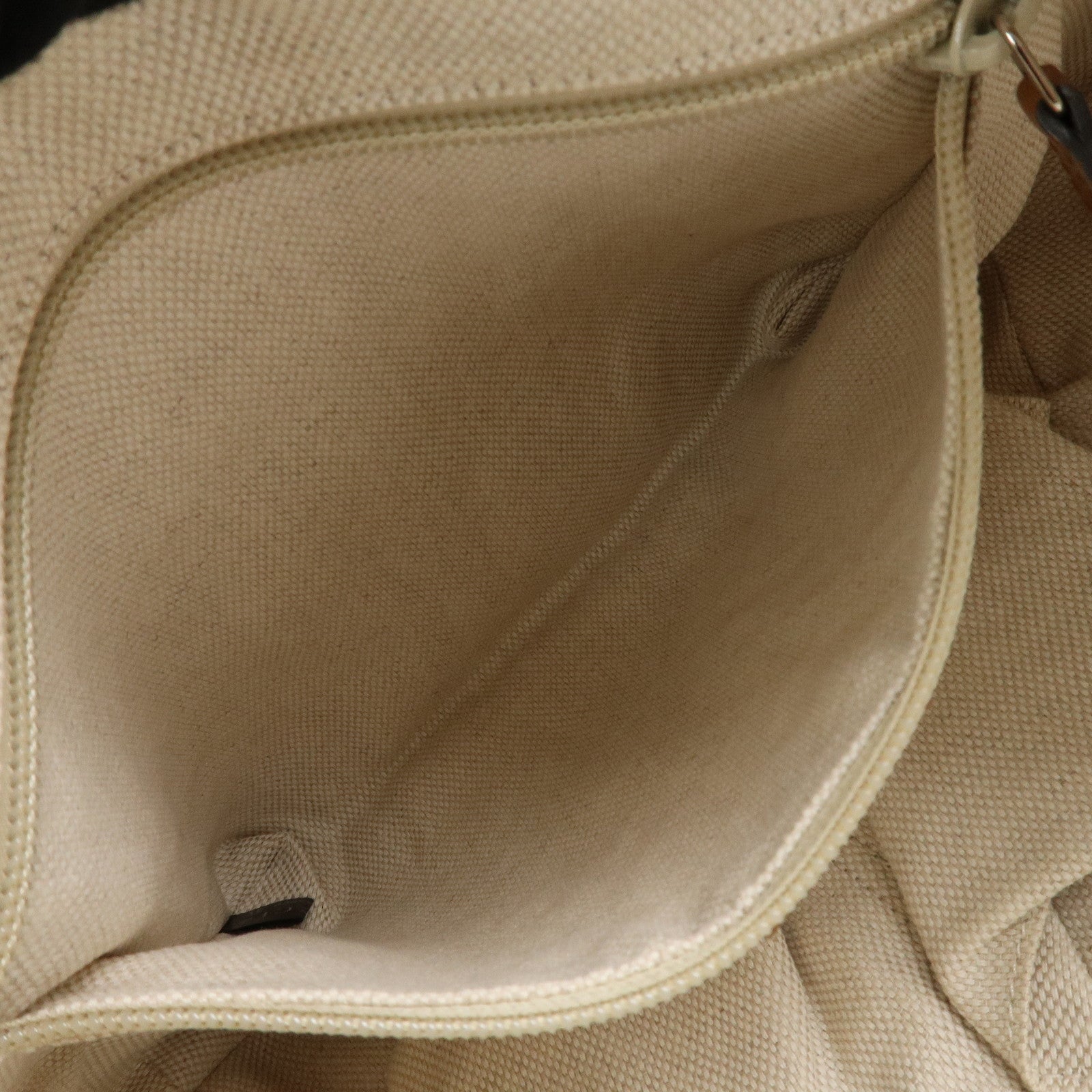 GUCCI Sherry GG Canvas Leather Shoulder Bag Beige Brown 353399