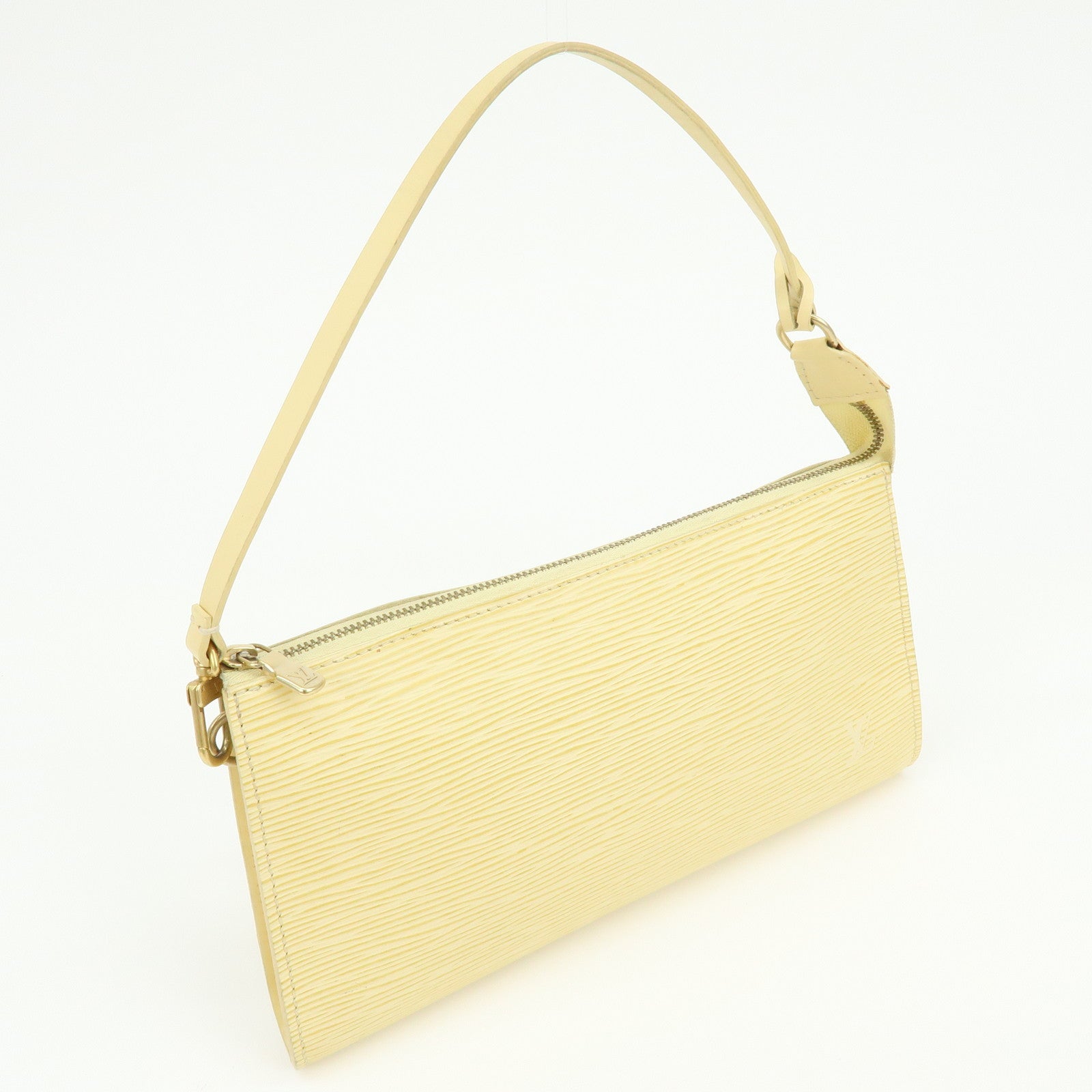 Louis Vuitton Epi Leather Pochette Accessoires Pouch Vanilla M5294A