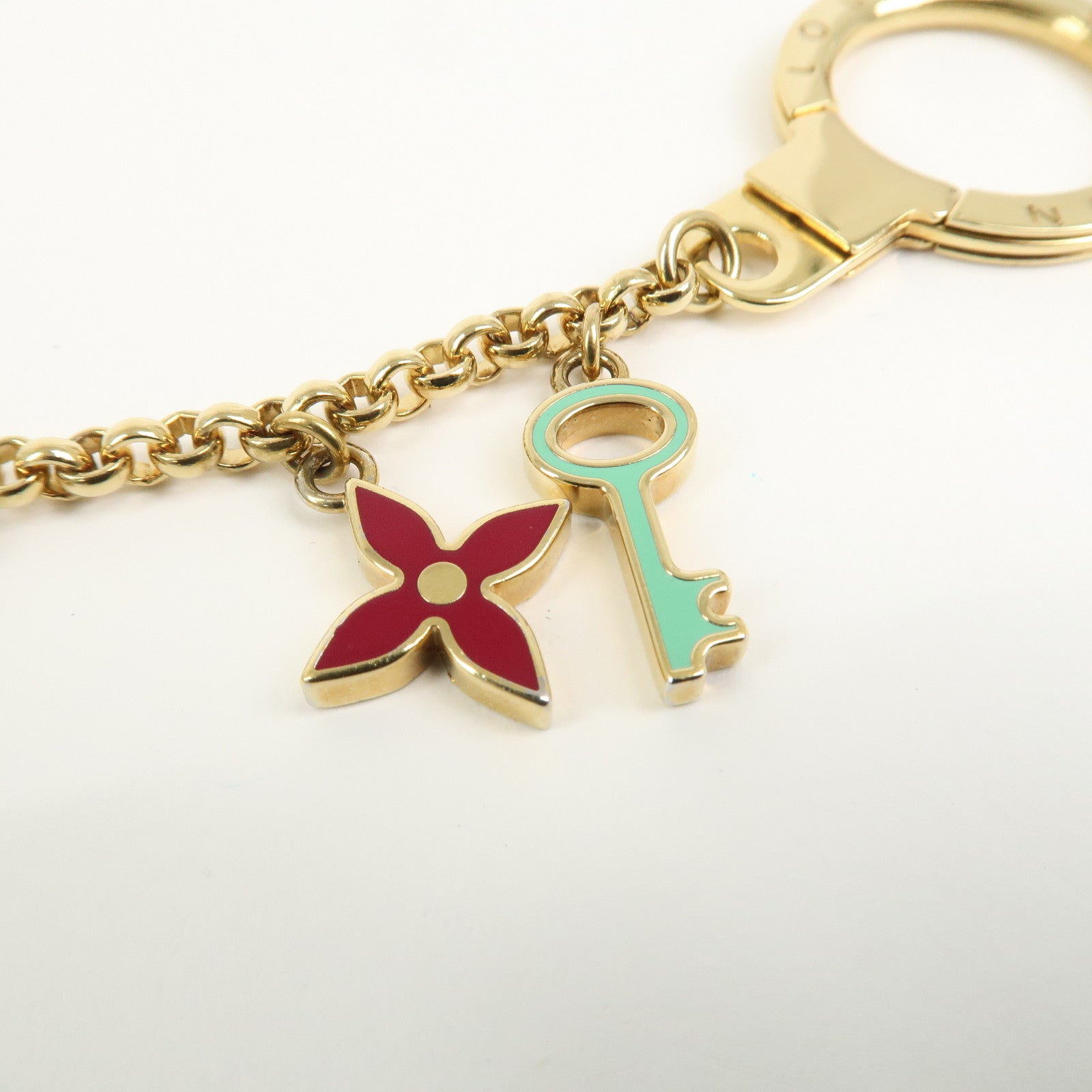 Louis Vuitton Porte Cles Chaine Pretty Metal Bag Charm  M66131