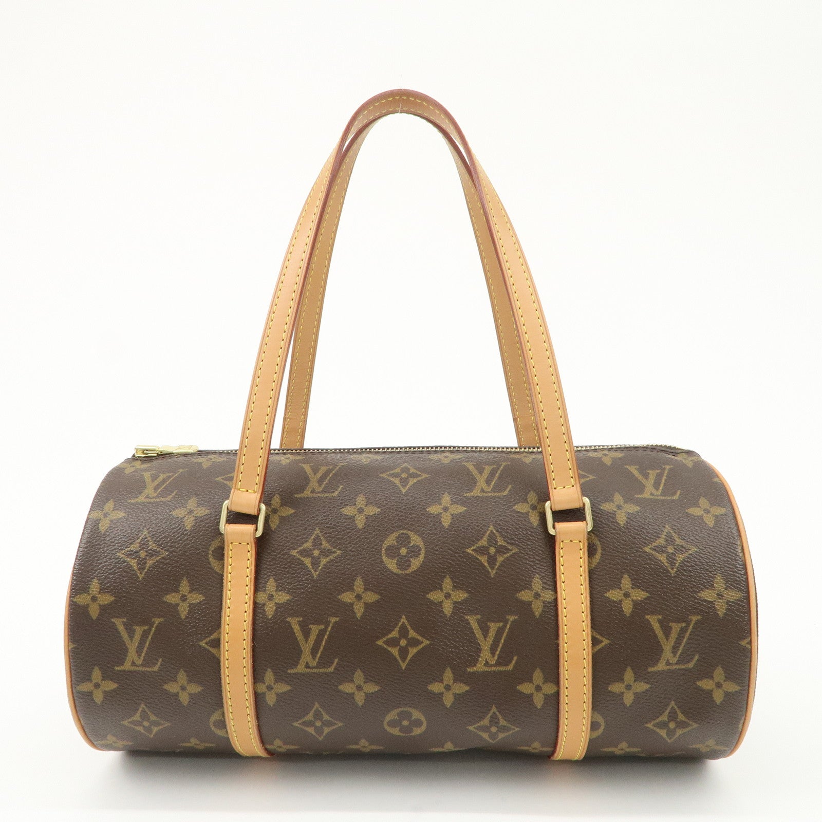 Louis Vuitton Monogram Papillon 30 Hand Bag New Style M51385 Used