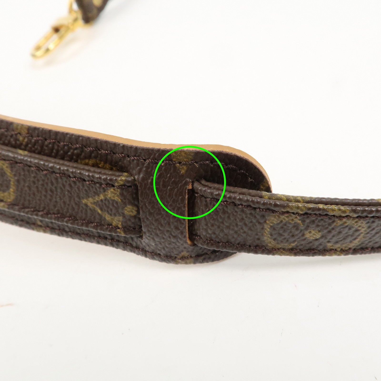 Louis Vuitton Monogram Canvas Shoulder Strap 120cm 1.6cm J75010