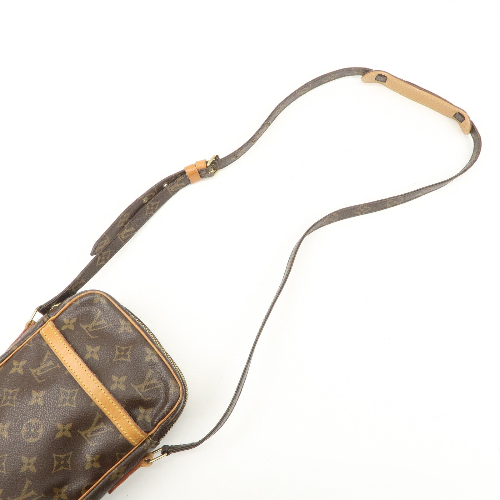 Louis Vuitton Monogram Danube Shoulder Bag Crossbody Bag M45266 Used