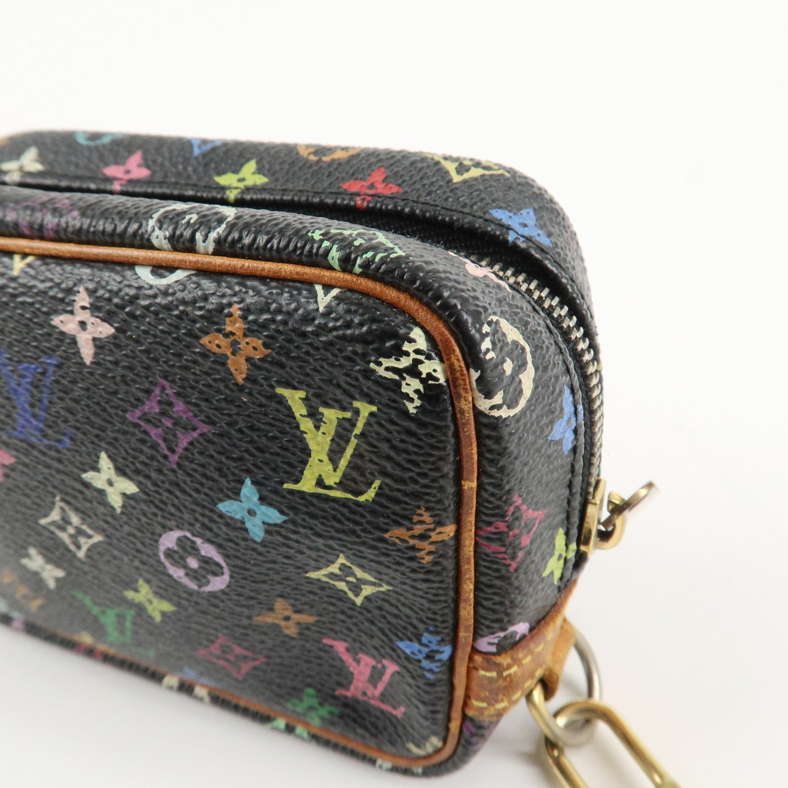 Louis Vuitton Monogram Multicolor Trousse Wapity Camera Pouch M58034 Used