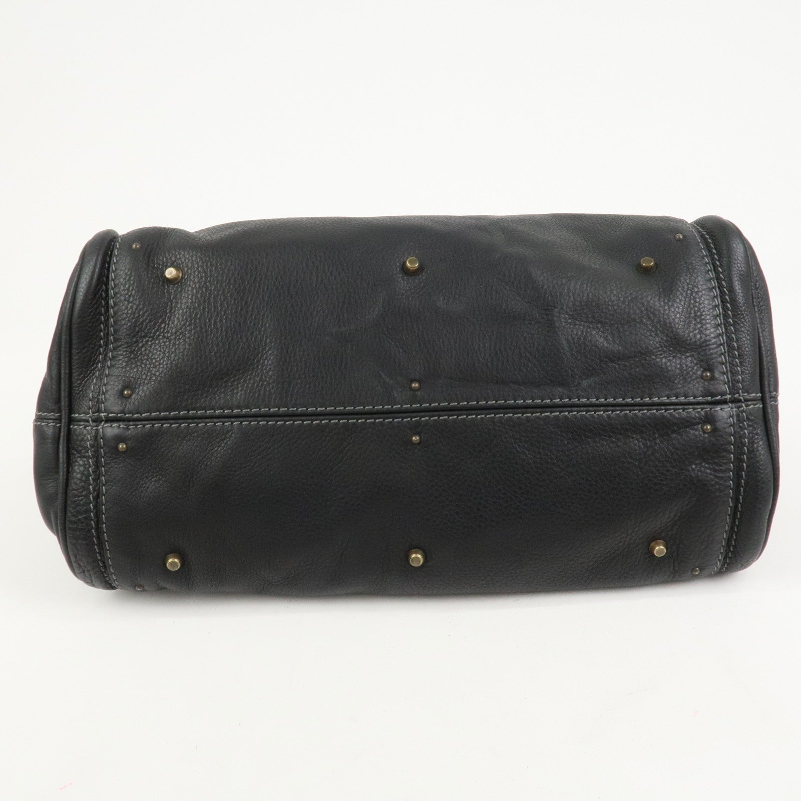 Chloe Paddington Medium Leather Shoulder Bag Hand Bag Black