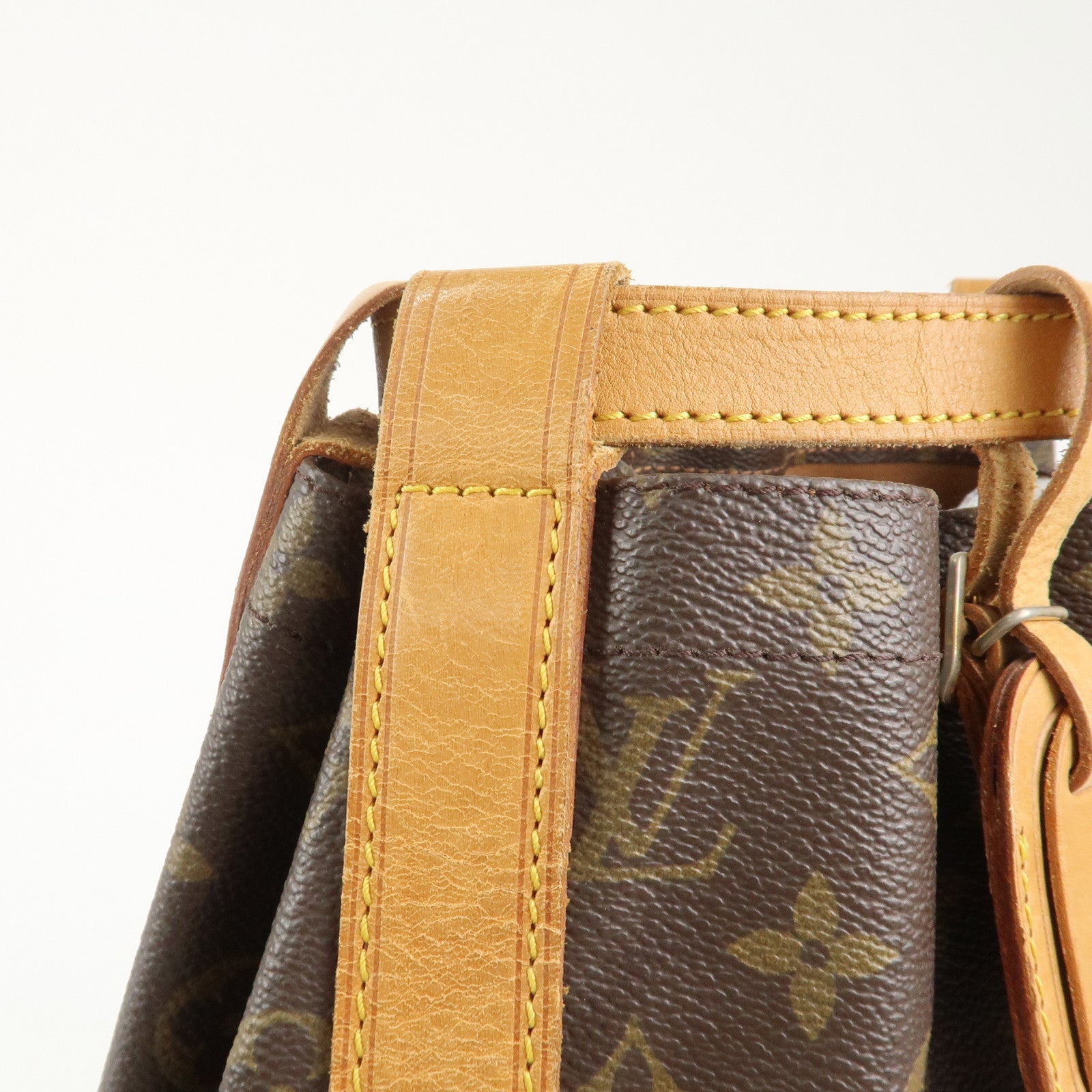 Louis Vuitton Monogram Randonnee GM Shoulder Bag Brown M42244