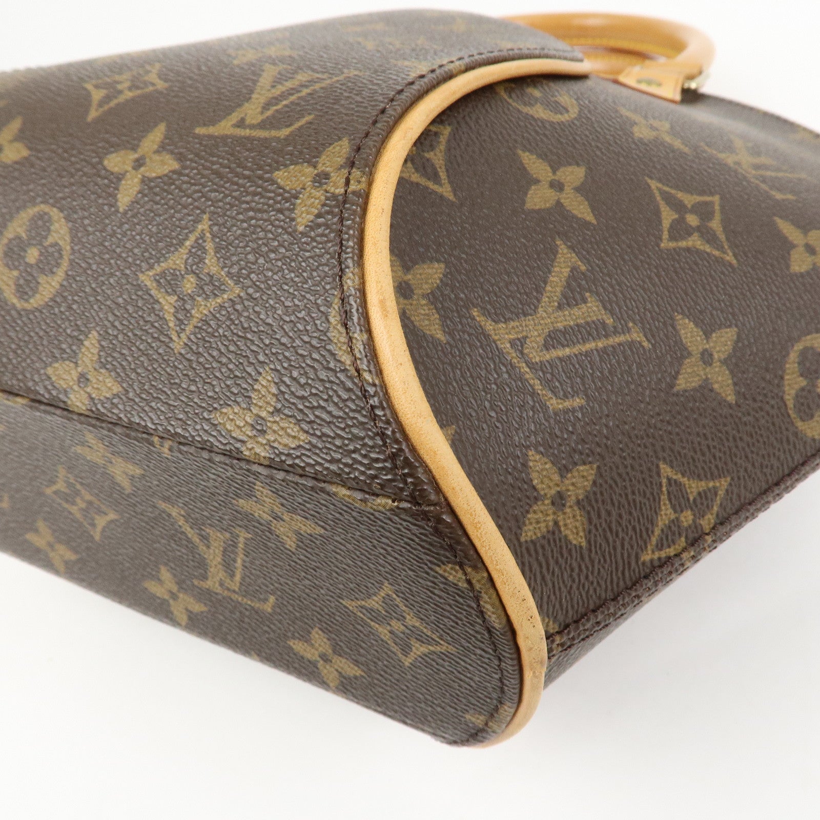 Louis Vuitton Monogram Ellipse PM Hand Bag Brown M51127
