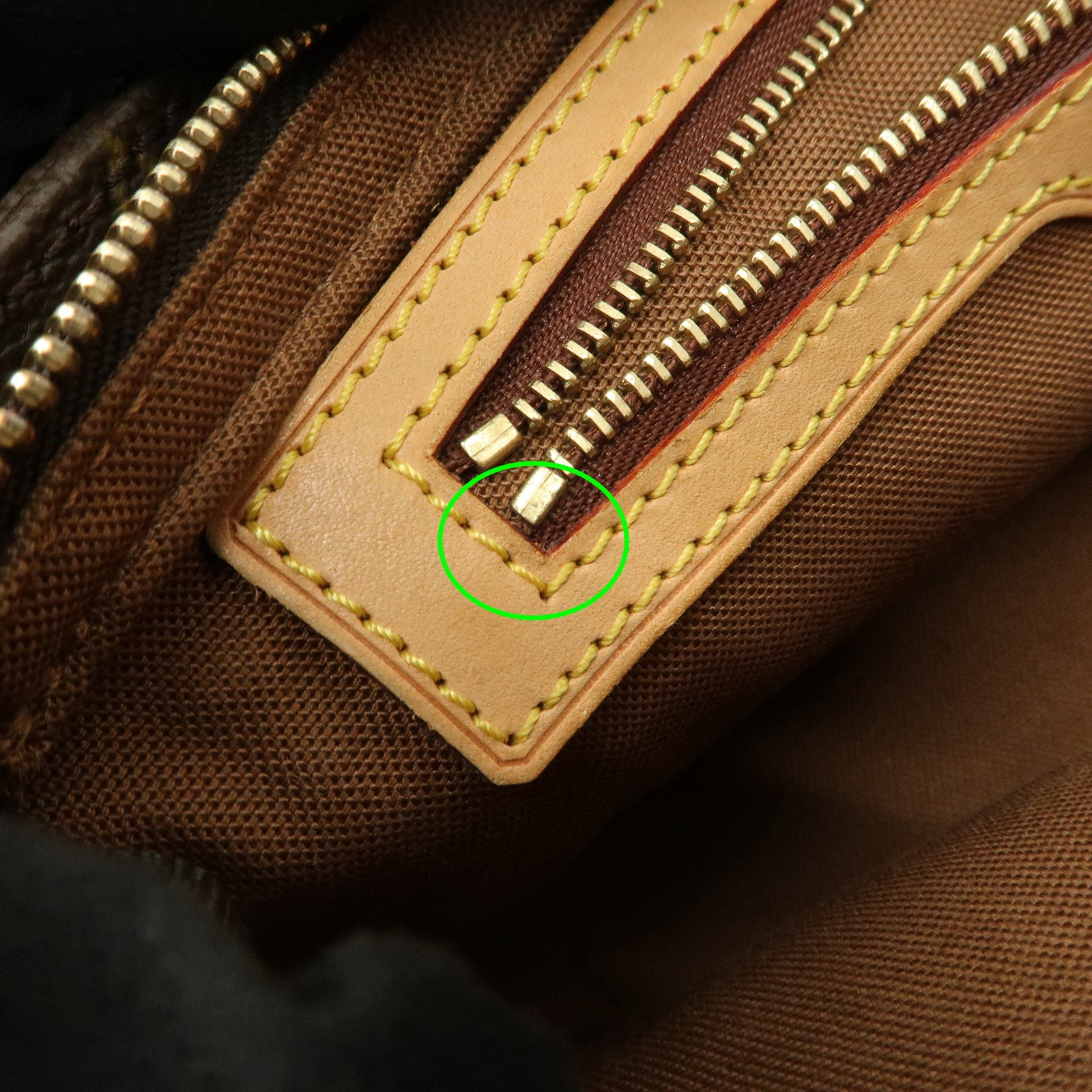 Louis Vuitton Monogram Trotteur Shoulder Bag Brown M51240