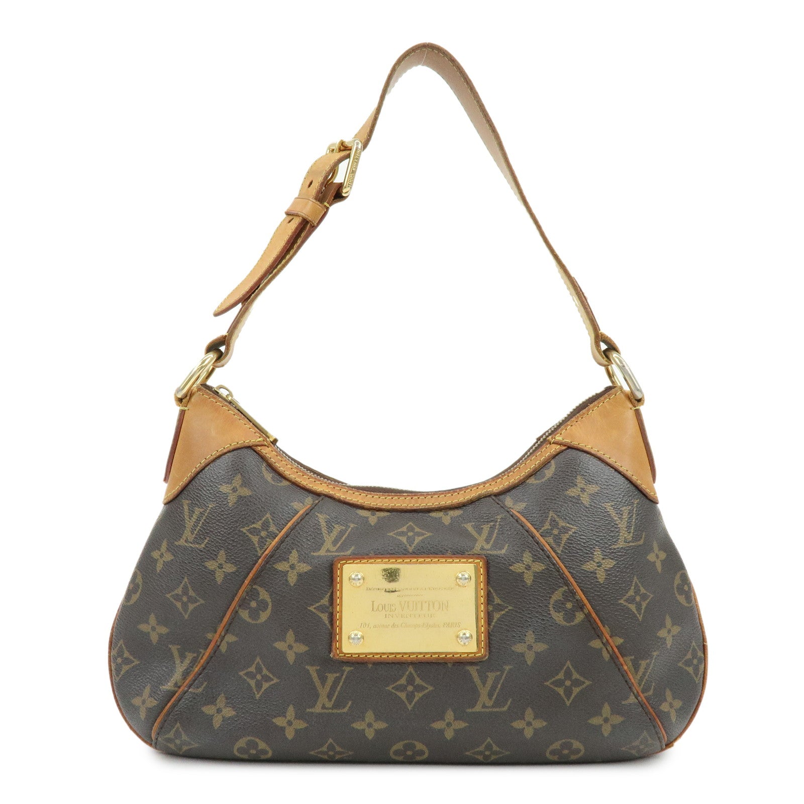 Louis Vuitton Monogram Thames PM Shoulder Bag Hand Bag Brown M56384