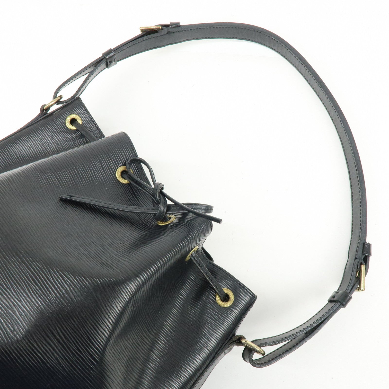 Louis Vuitton Epi Petit Noe Shoulder Bag Hand Bag Noir Black M59012
