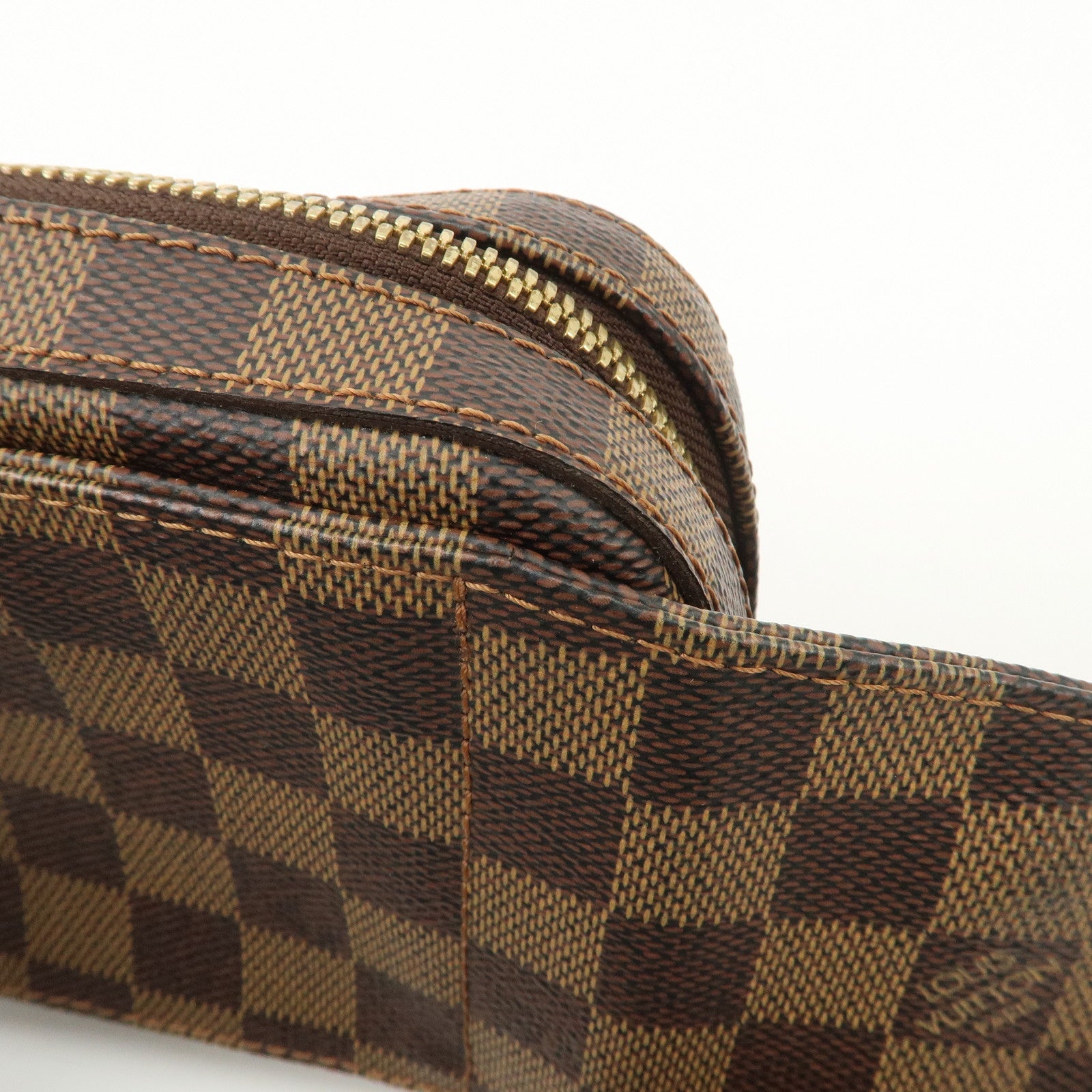 Louis Vuitton Damier Ebene Geronimos Crossbody Bag Waist Bag N51994 Used