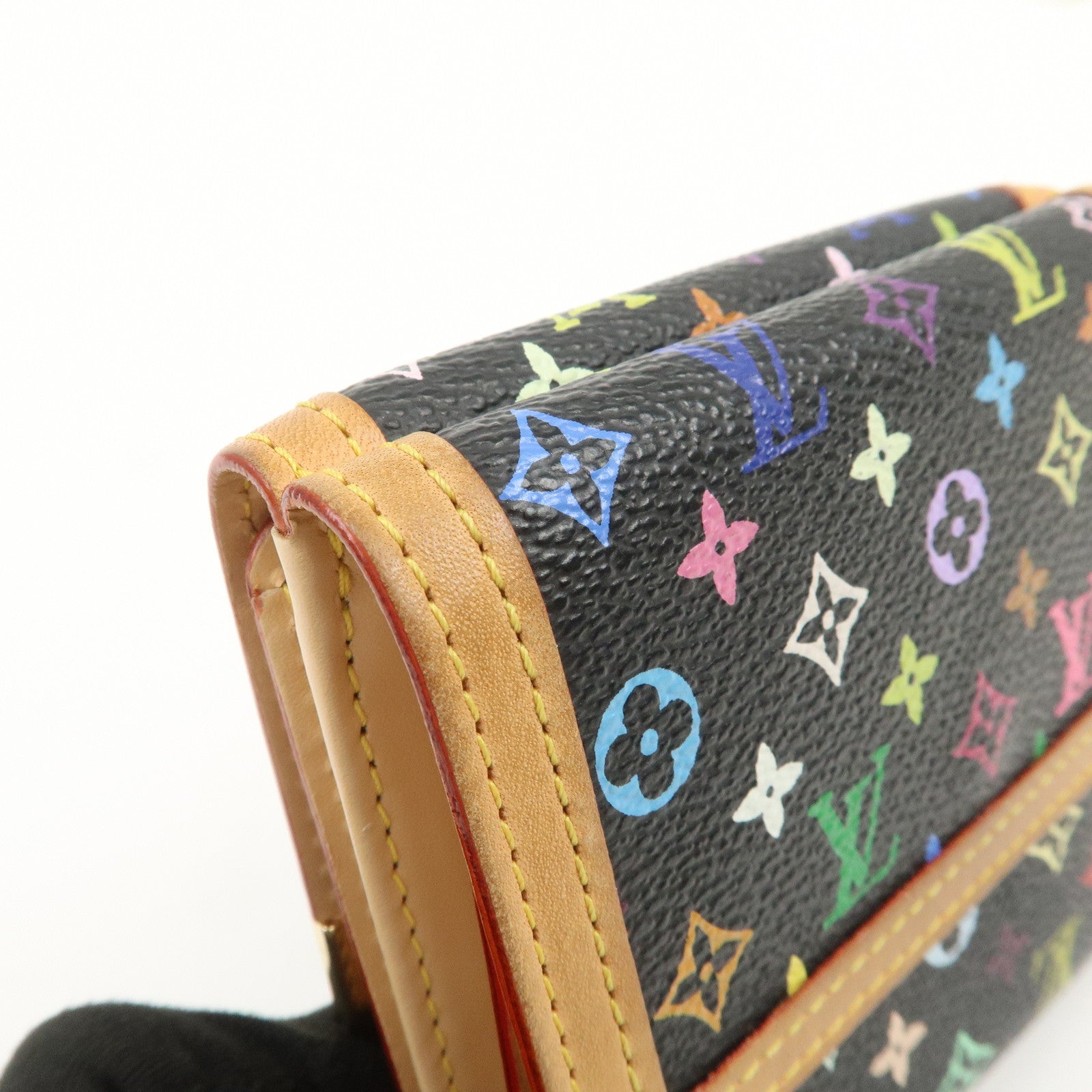 Louis Vuitton Monogram Porte Monnaie Billets Carte Credit M92984 Used