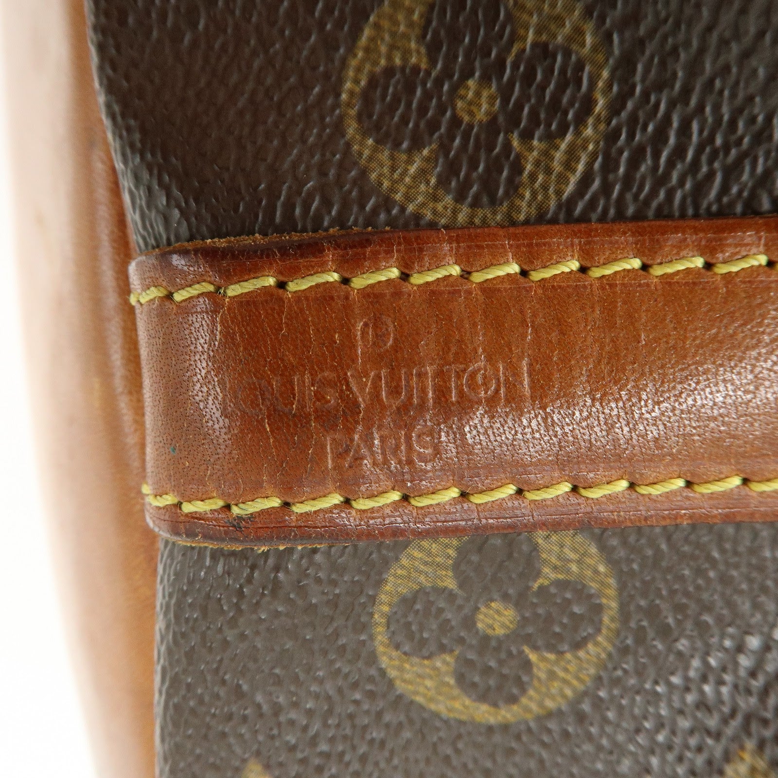 Louis Vuitton Monogram Petit Noe Shoulder Bag Brown M42226