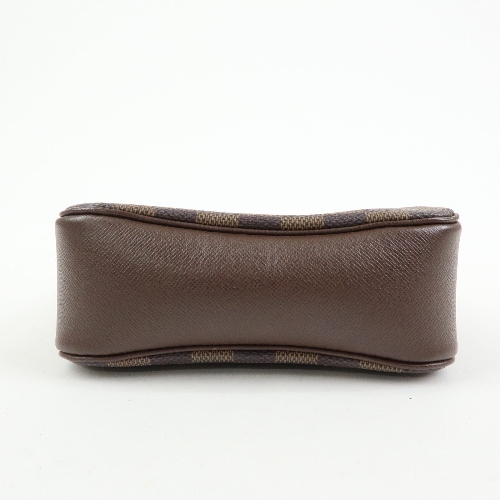 Louis Vuitton Damier Trousse Makeup Accessory Pouch Brown N51982