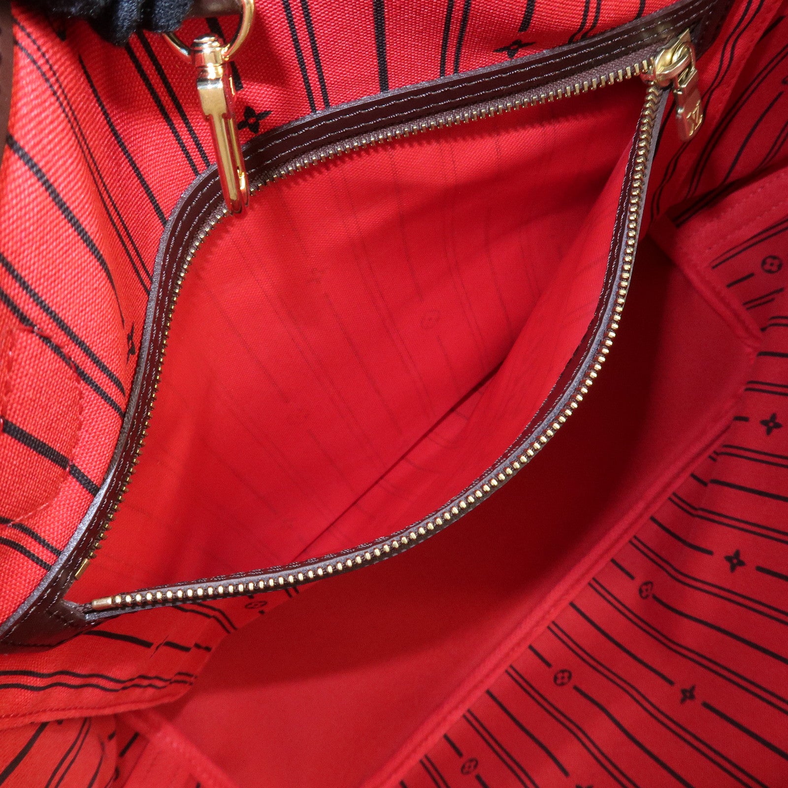 Louis Vuitton Damier Neverfull MM Tote Bag Shoulder Bag N51105 Used