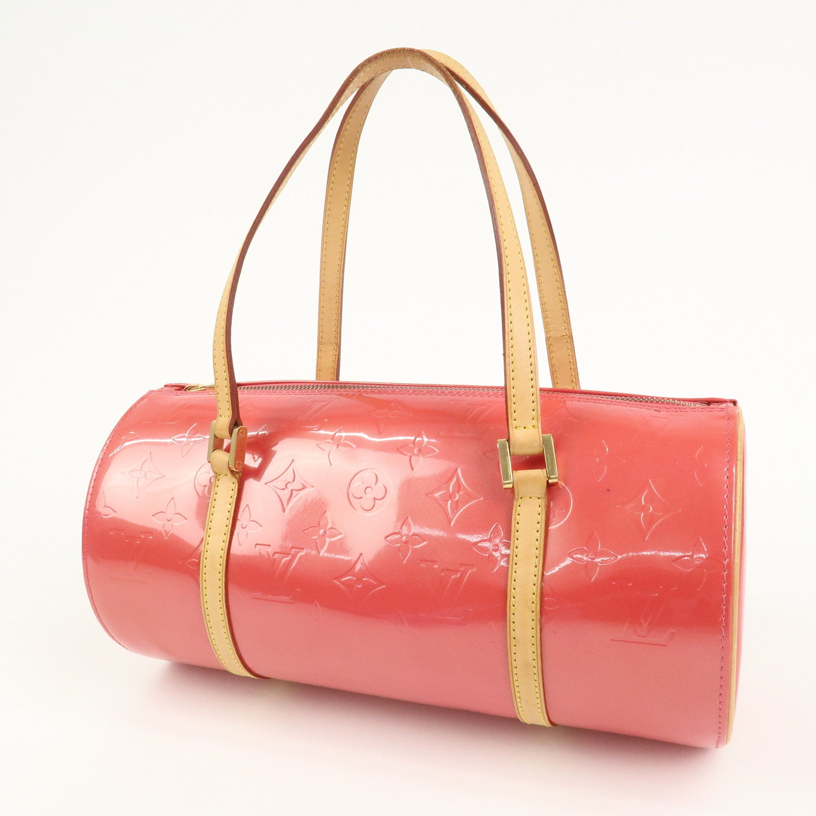Louis Vuitton Monogram Vernis Bedford Hand Bag Framboise M9133F