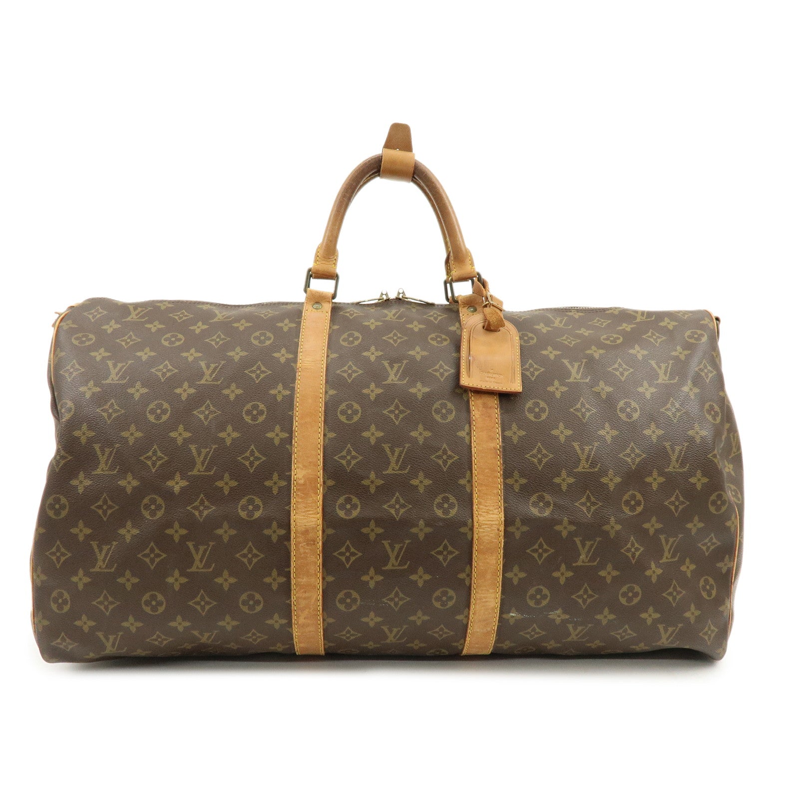 Louis Vuitton Monogram Keep All Bandouliere 60 Boston Bag M41412