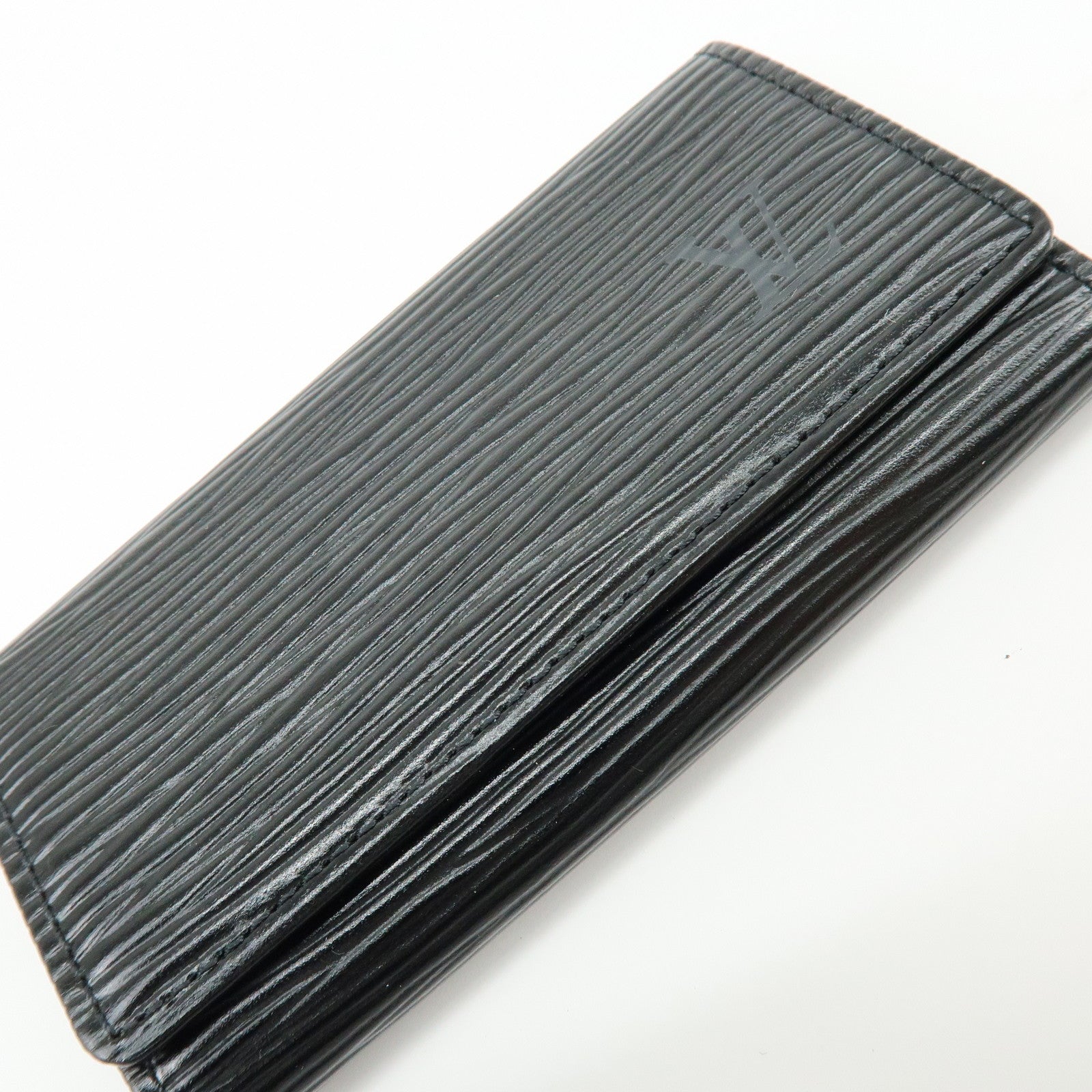 Louis Vuitton Epi Multicles 4 Rings Key Holder Case Noir M63822