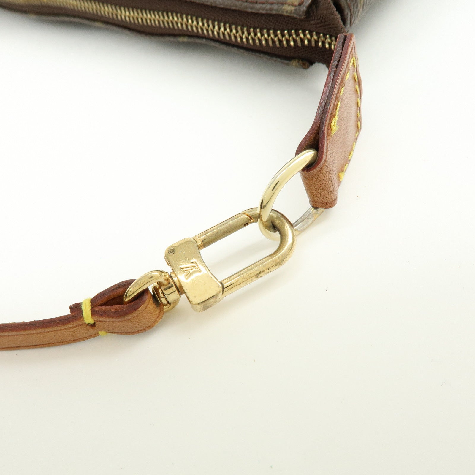 Louis Vuitton Monogram Pochette Accessoires Pouch Hand Bag M51980