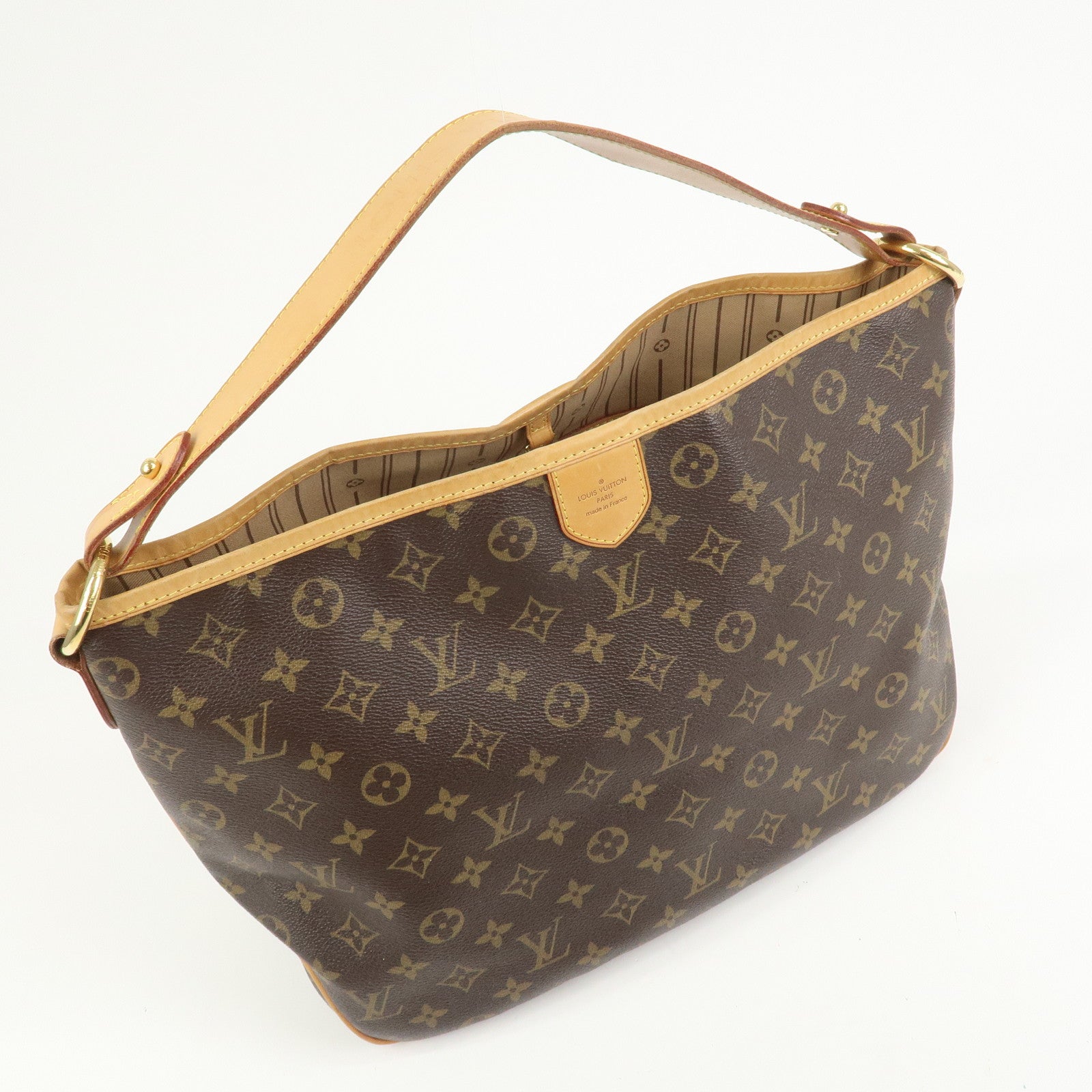 Louis Vuitton Monogram Delightful PM Shoulder Bag Brown M40352