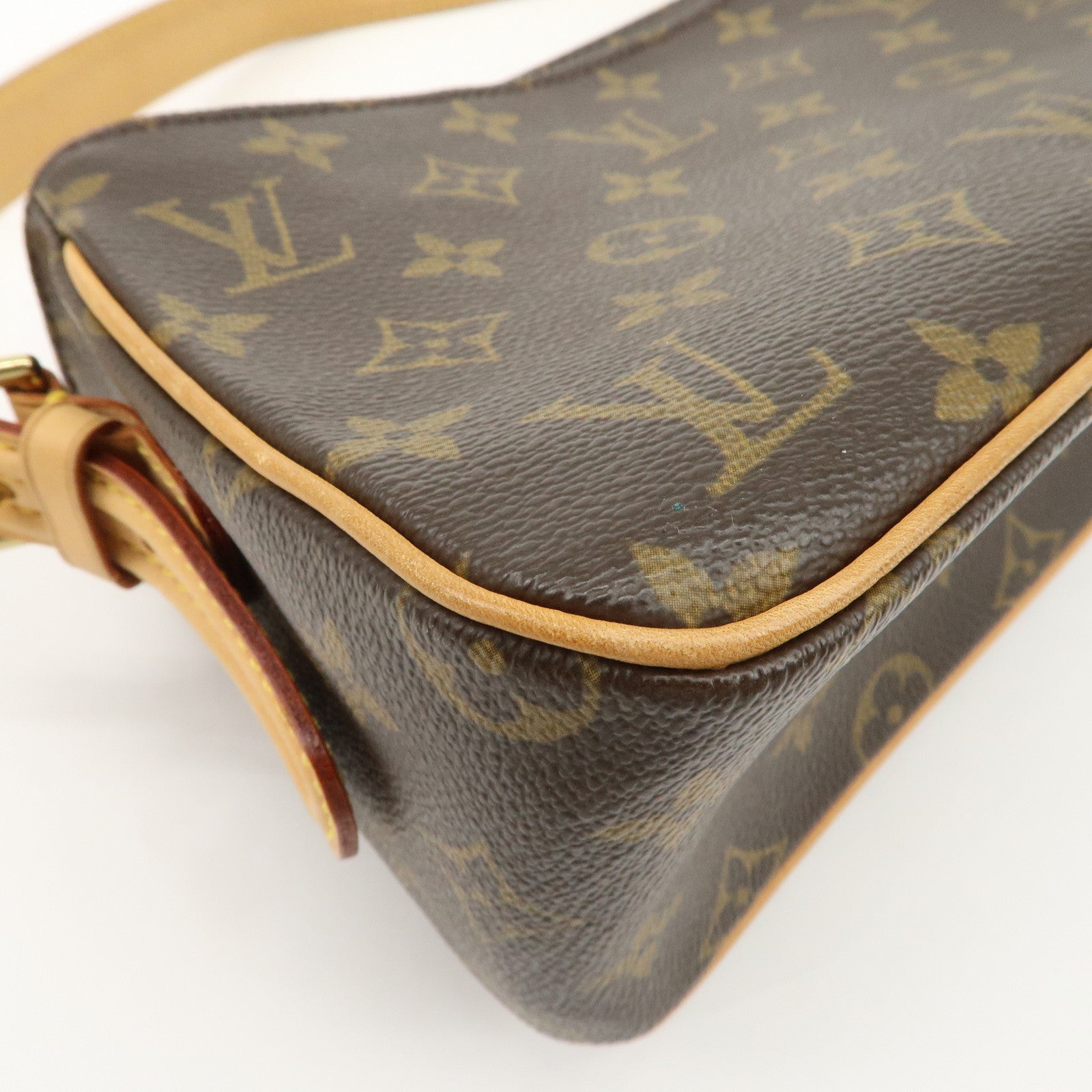 Louis Vuitton Monogram Viva Cite Shoulder Bag Hand Bag Brown M51164