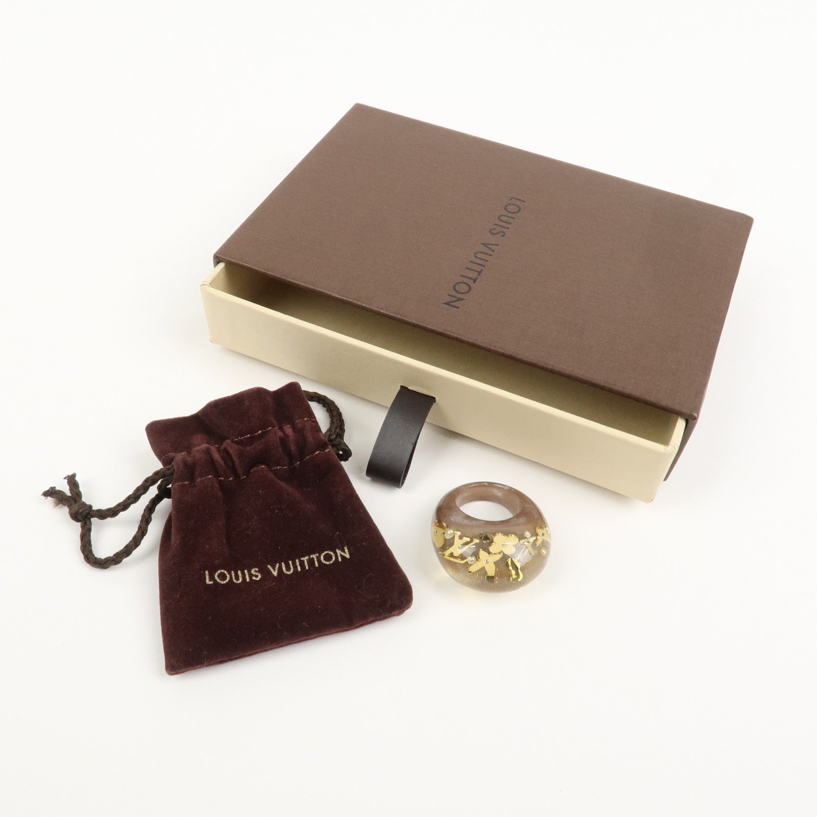 Louis Vuitton Bague Inclusion Resin Ring M65311