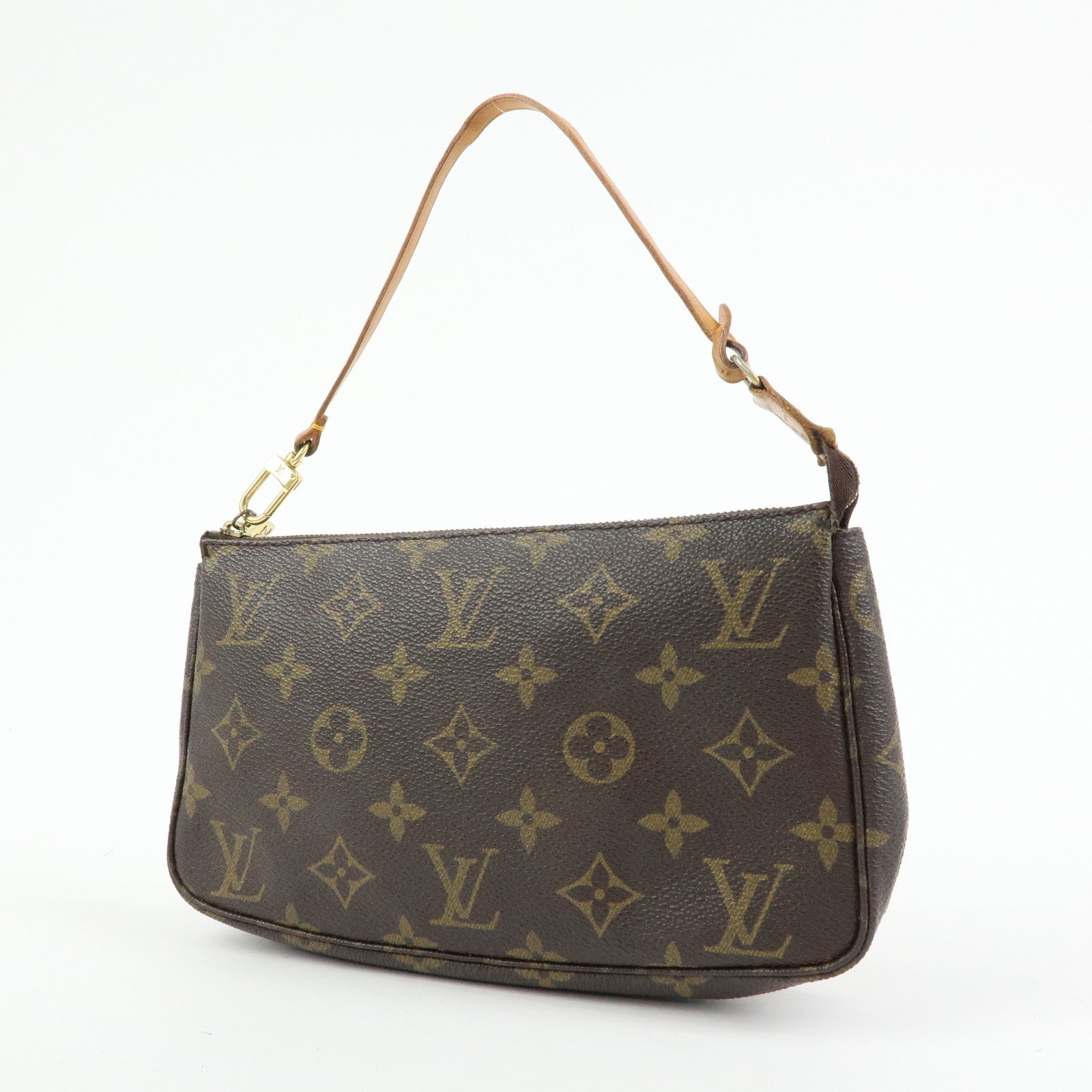 Louis Vuitton Monogram Pochette Accessoires Pouch Hand Bag M51980