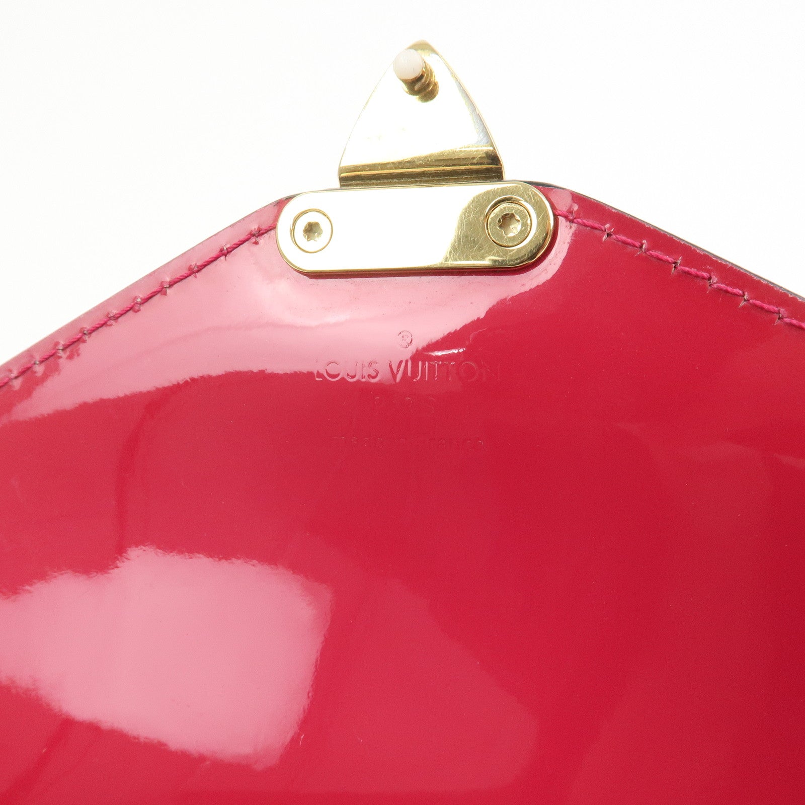 Louis Vuitton Vernis Monceau BB 2Way Hand Bag Rose Indien M91579