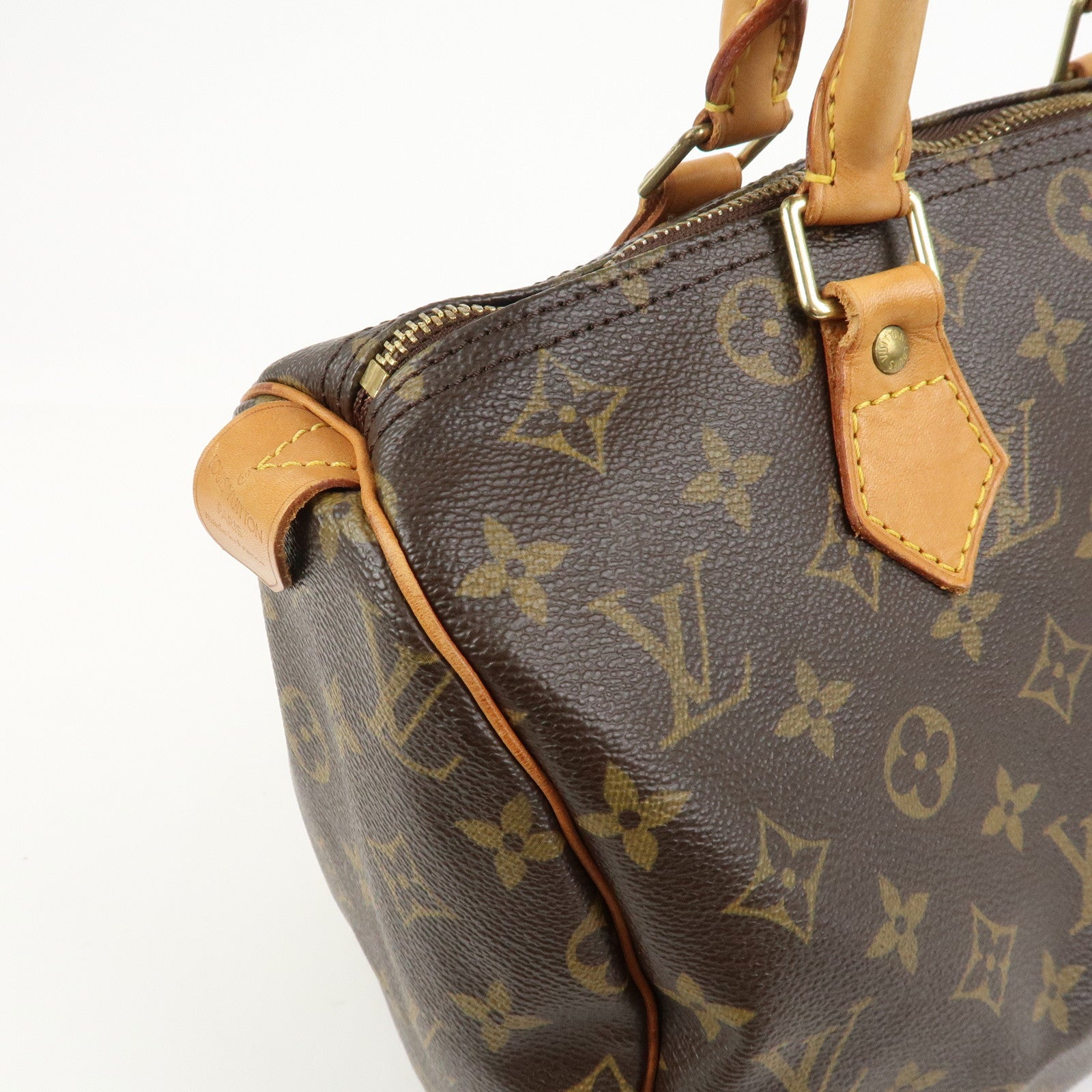Louis Vuitton Monogram Speedy 30 Boston Bag Hand Bag Brown M41526