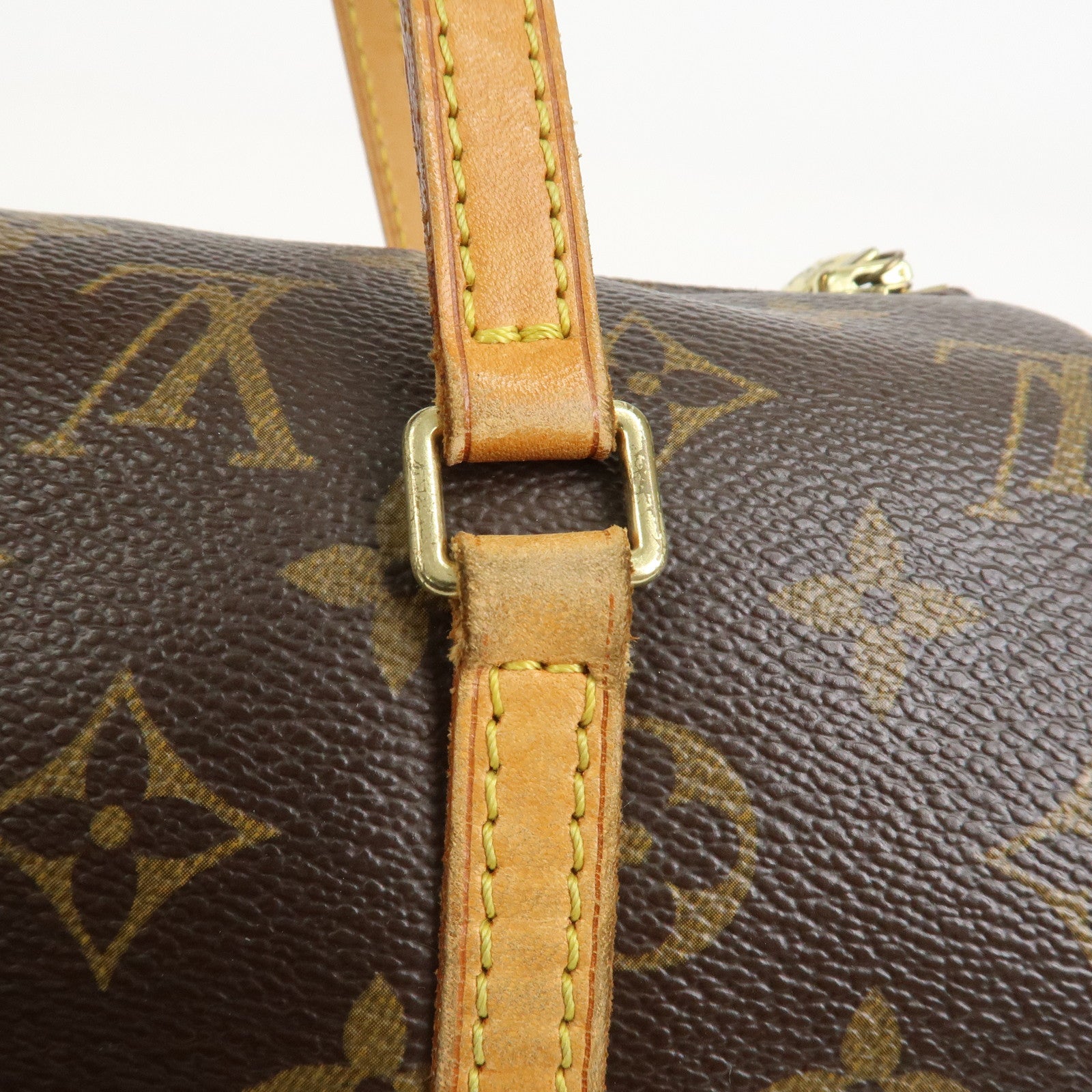 Louis Vuitton Monogram Papillon 26 Hand Bag Brown M51386