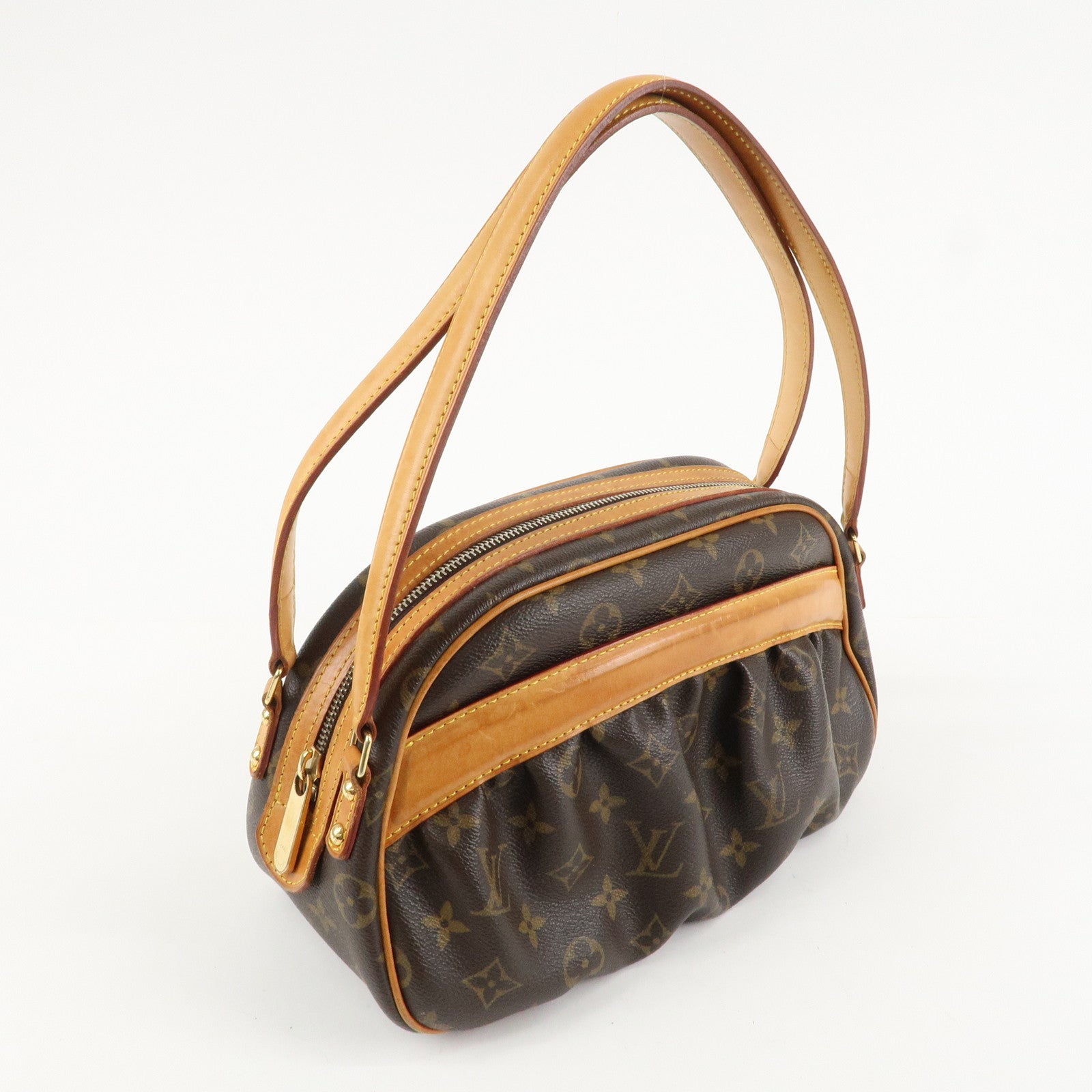 Louis Vuitton Monogram Canvas Clara Hand Bag Shoulder Bag M40057 Used