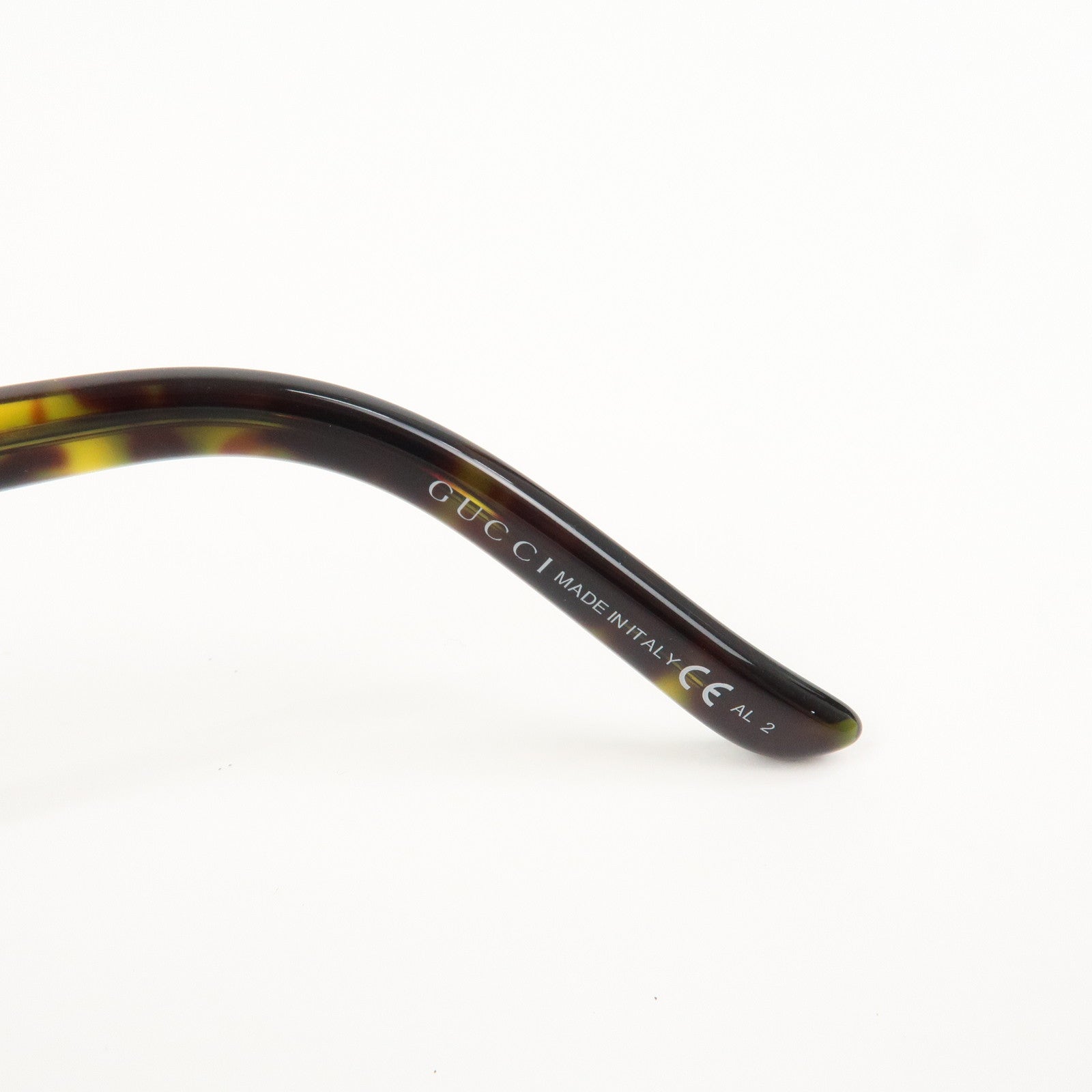 GUCCI Plastic Tortoiseshell Sunglasses 086JS 58□17 130 GG3112FS