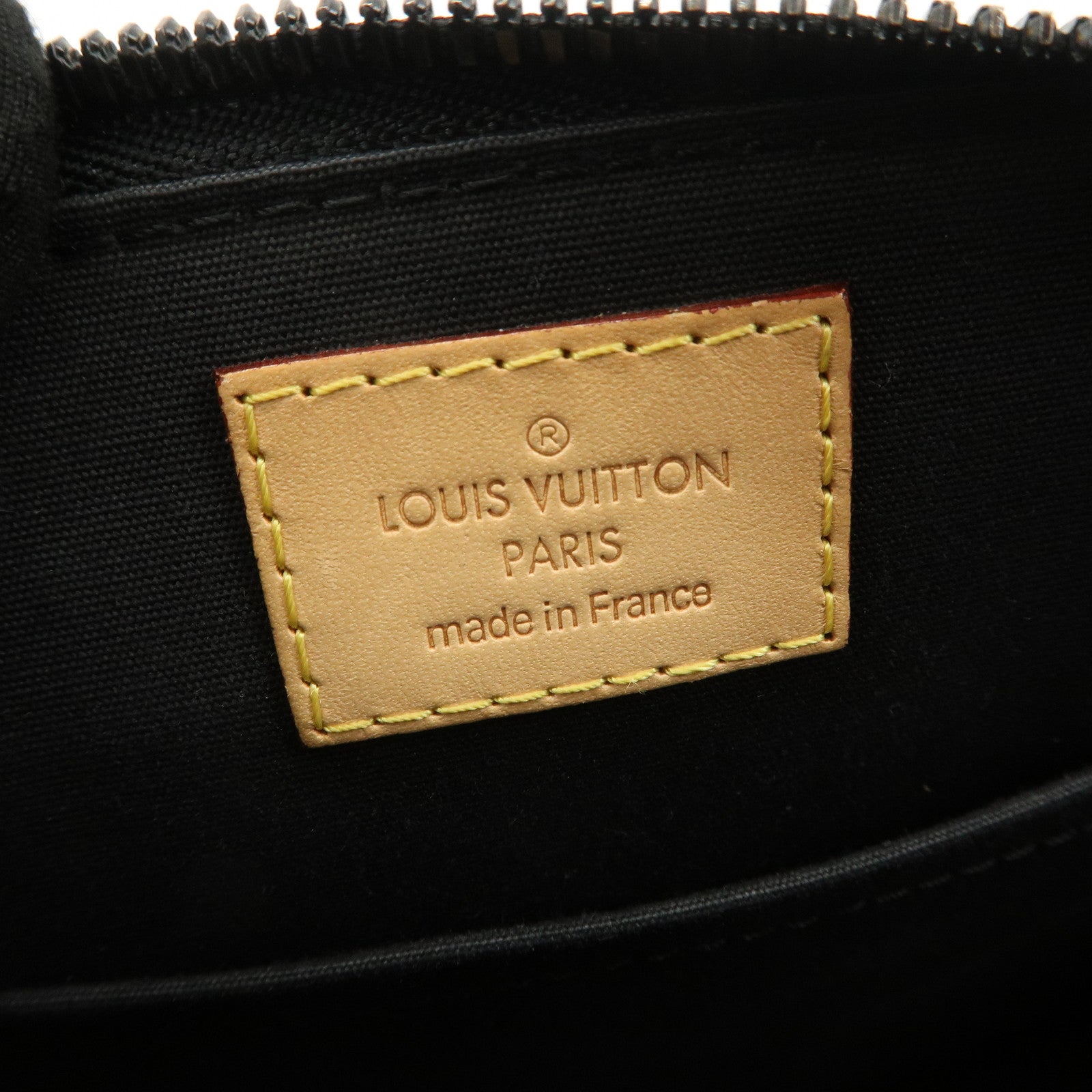 Louis Vuitton Monogram Vernis Alma BB 2Way Hand Bag M90063