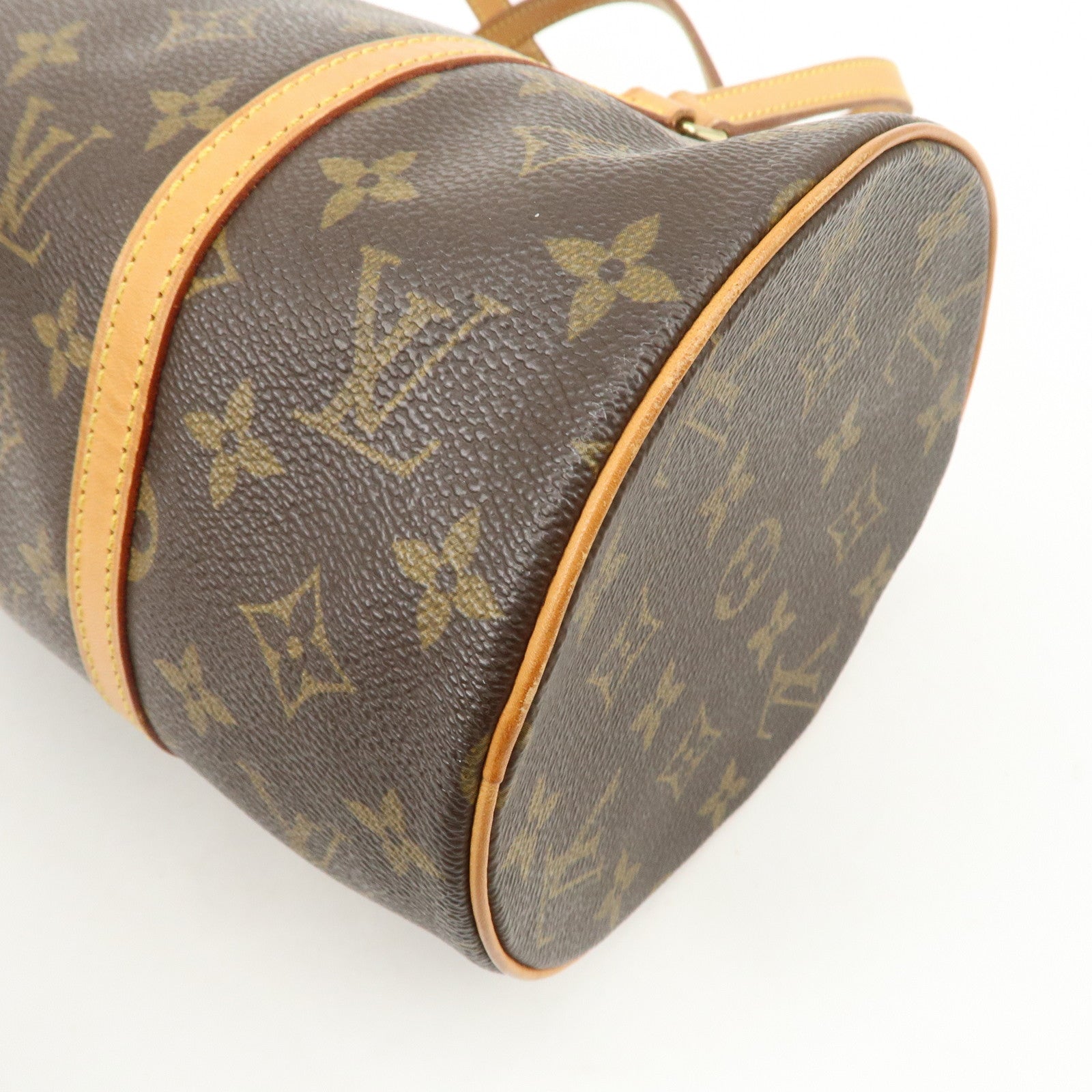 Louis Vuitton Monogram Papillon 30 Hand Bag New Style Brown M51385