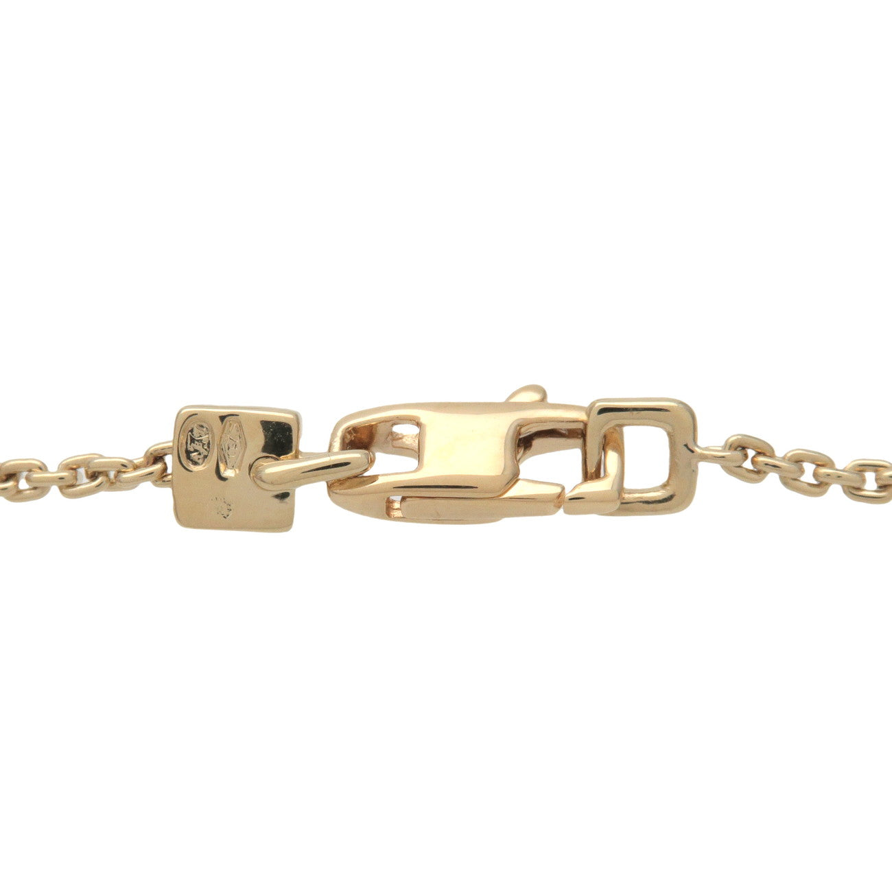 Louis Vuitton Monogram Bracelet K18 750YG Yellow Gold Q95018
