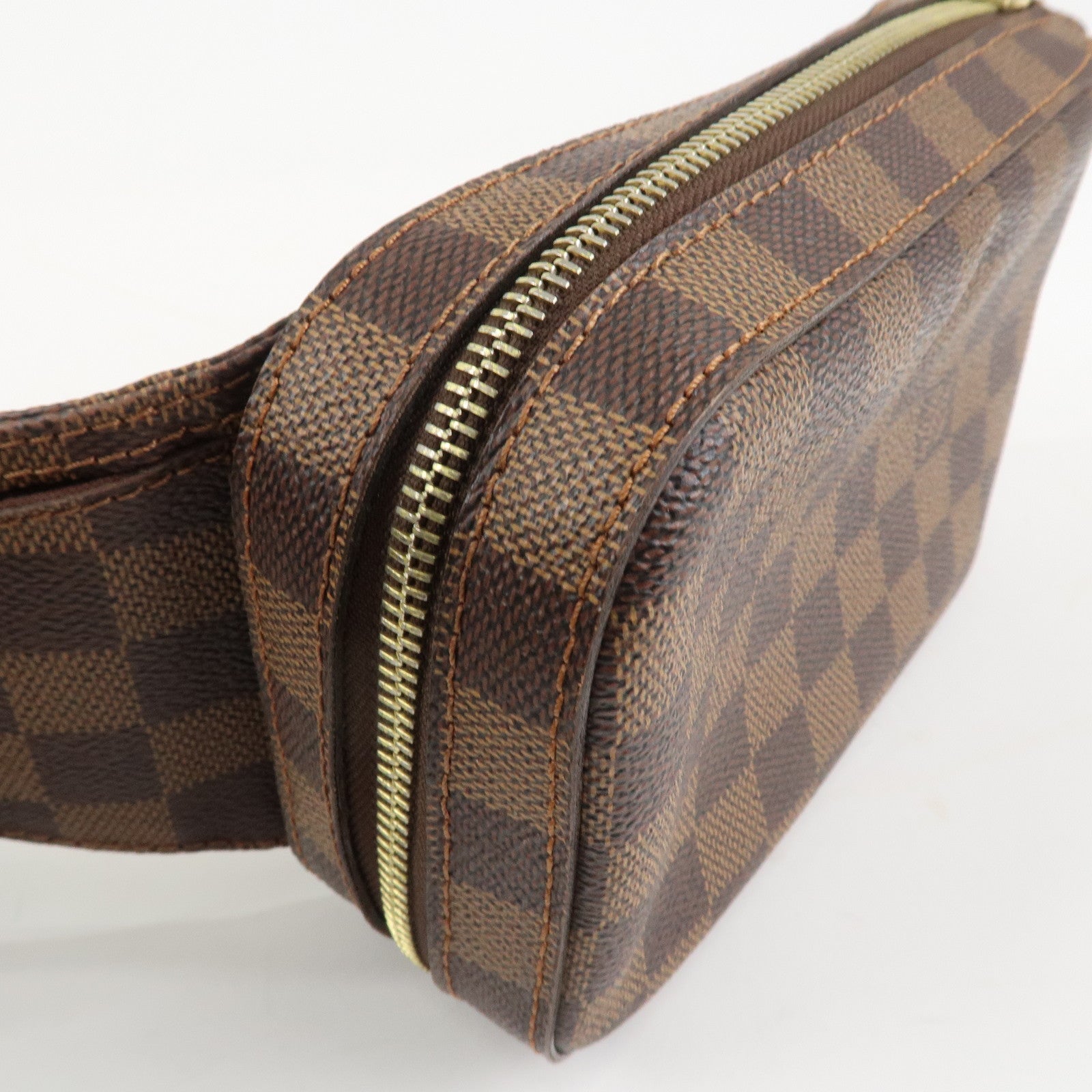 Louis Vuitton Damier Ebene Geronimos Crossbody Bag Waist Bag N51994 Used