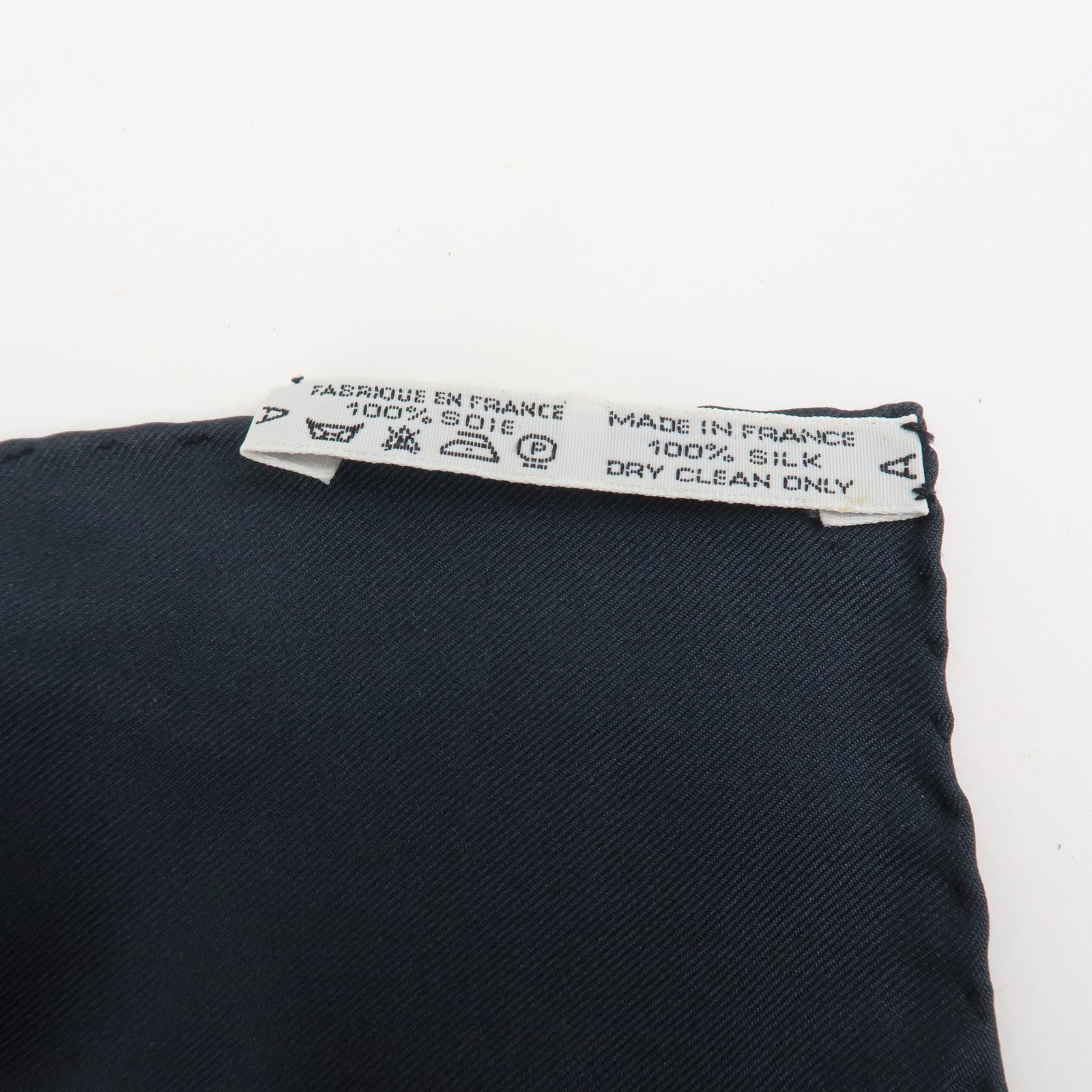 Hermes Carre 90 Silk 100% Scarf LES RUBANS DU CHEVAL Black