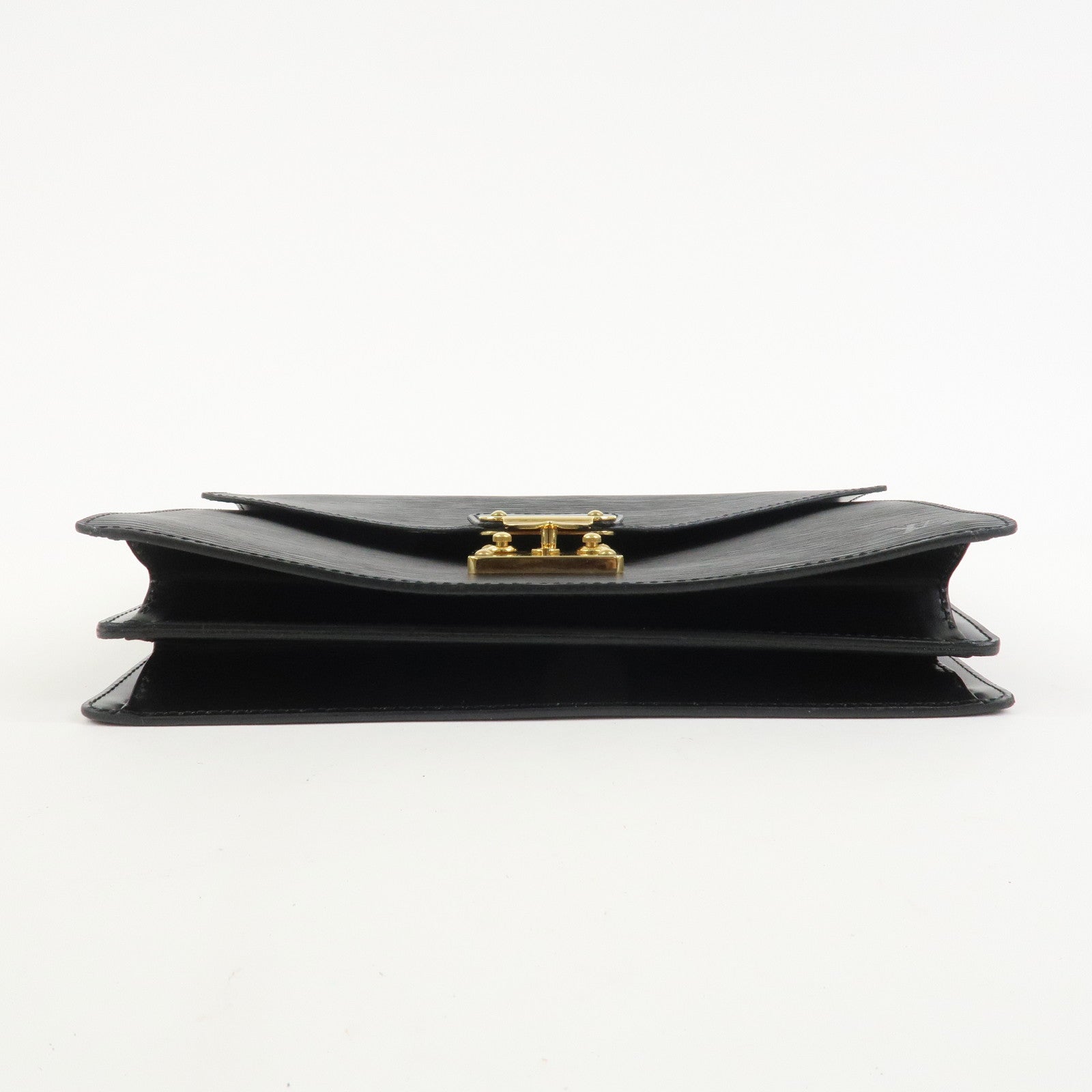 Louis Vuitton Epi Concorde Leather Hand Bag Noir Black M52132