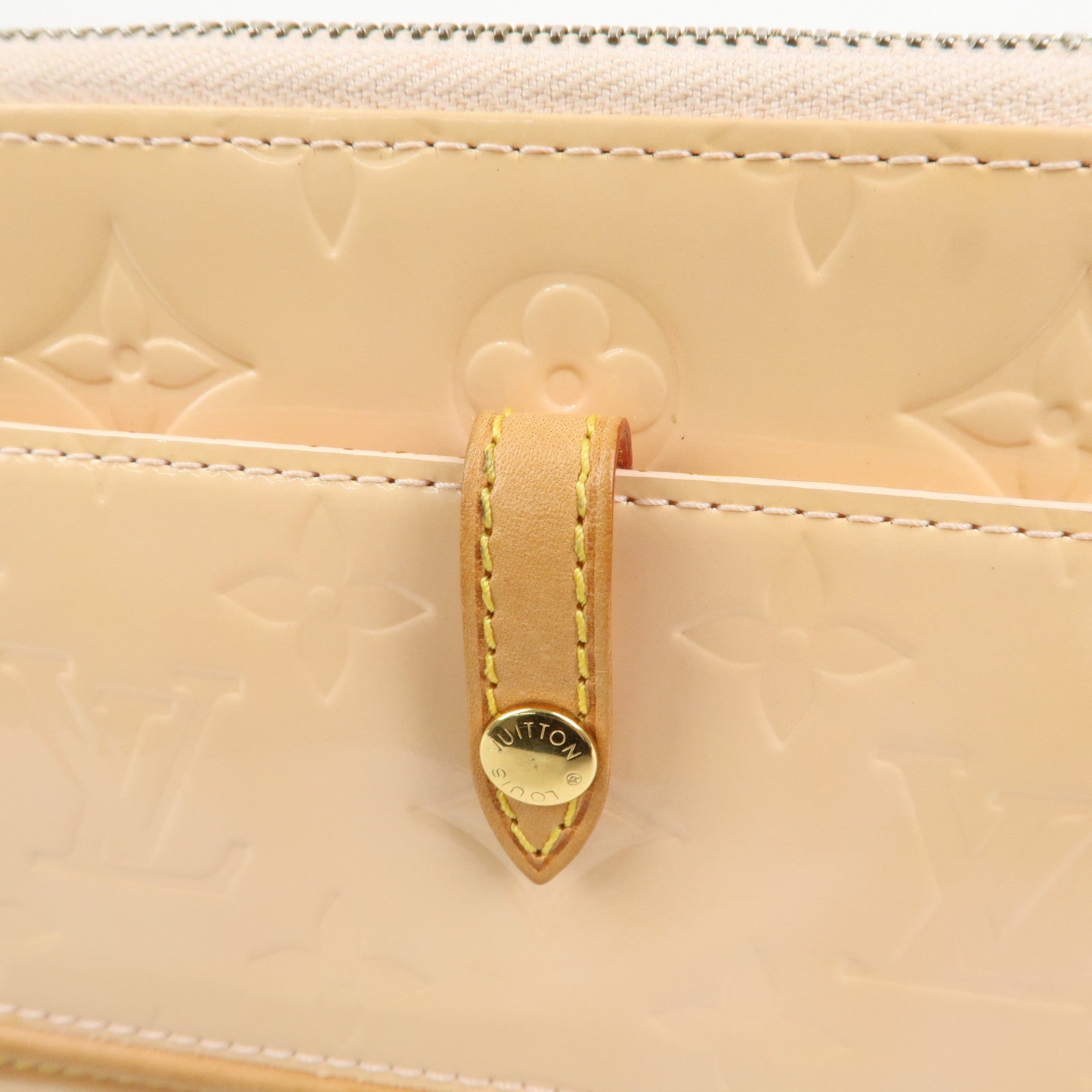 Louis Vuitton Monogram Vernis Mallory Square Hand Bag Pink M91292
