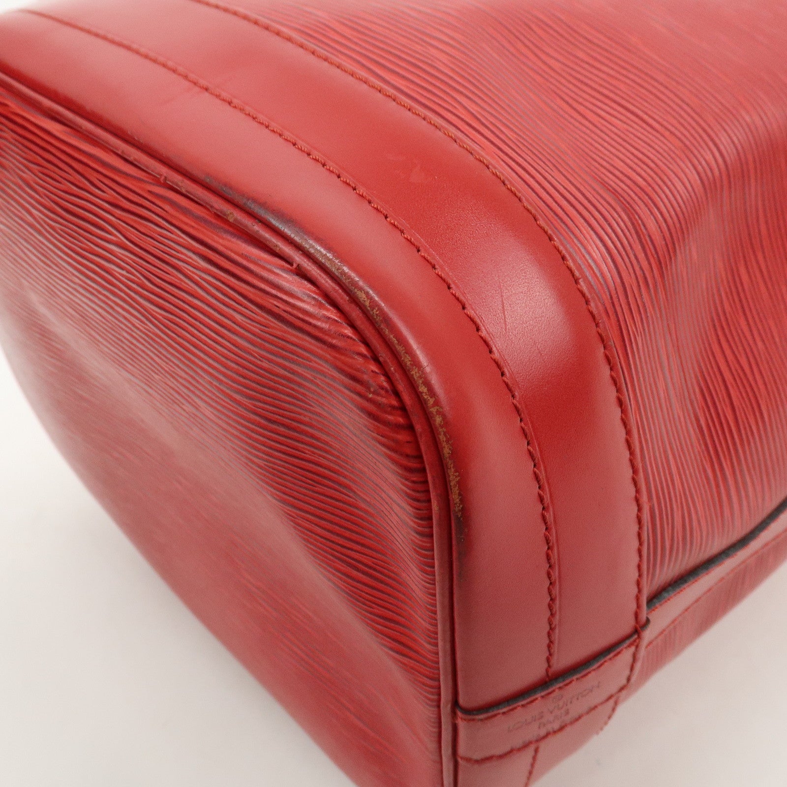 Louis Vuitton Epi Leather Noe Shoulder Bag Castilian Red M59007