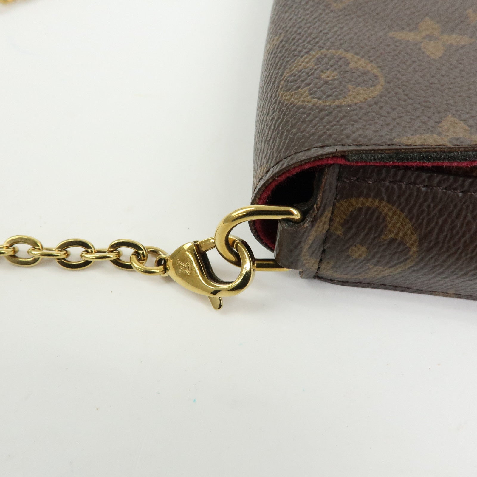 Louis Vuitton Monogram Pochette Felicie Shoulder Bag Brown M61276